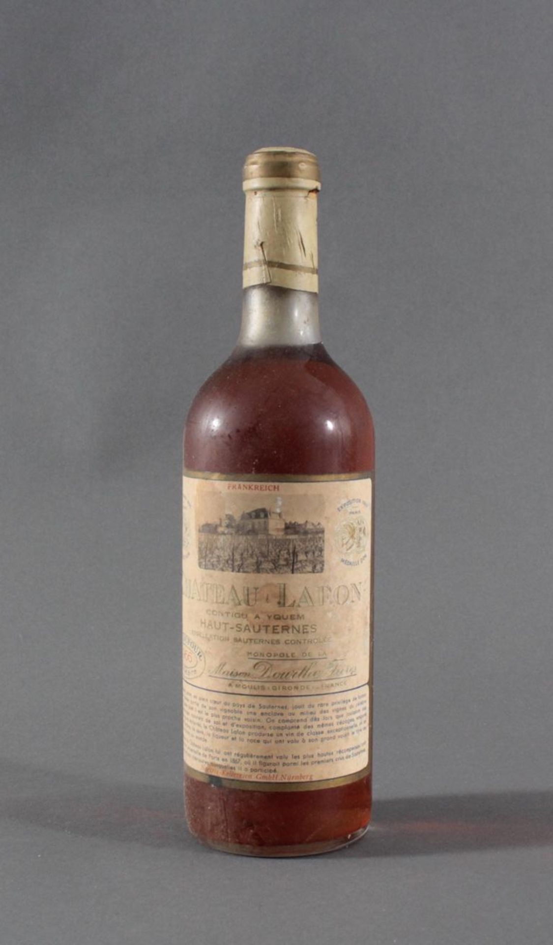 1966 Chateau Lafon, Bordeaux, Medaille D´ Or