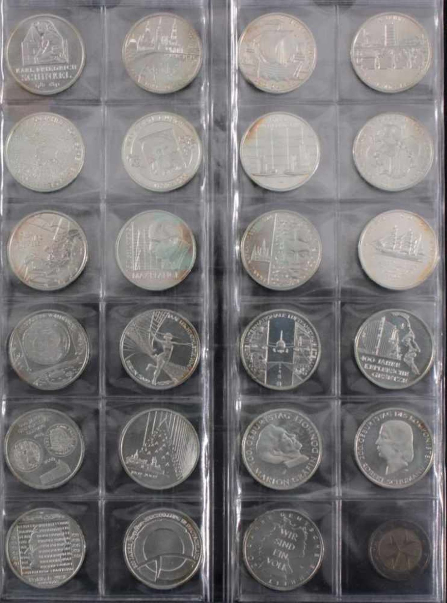 Sammlung Euro-Kurs- und Gedenkmünzen in MünzalbumHauptwert hier die 10 Euro-Gedenkmünzen ab 2002 ( - Image 6 of 8