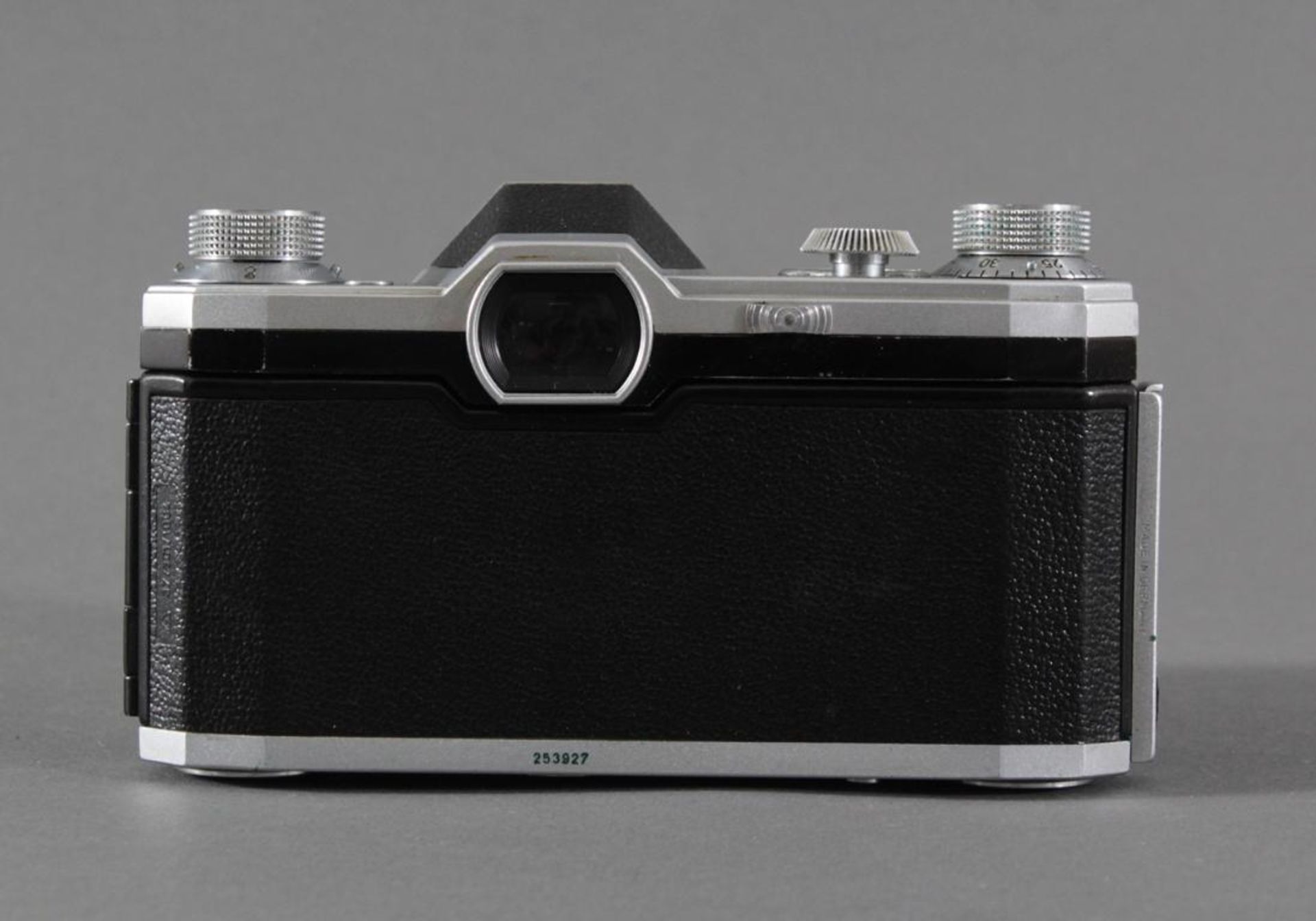 Kontax D Zeiss Ikon VEB Kamera mit Biotar ObjektivObjektiv, 1:2 f=58 mm, mit ledernem Köcher - Bild 3 aus 4