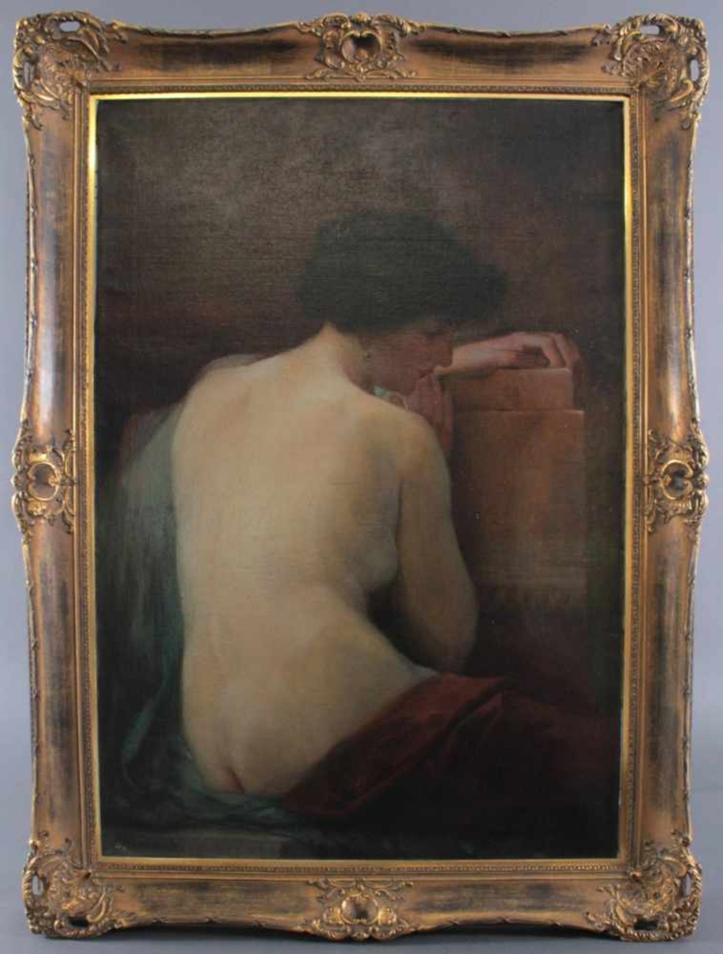 Carl Kornmeier (1892-1981)Öl auf Leinwand, "Rückenakt", links unten signiert, ca. 97 x 67 cm