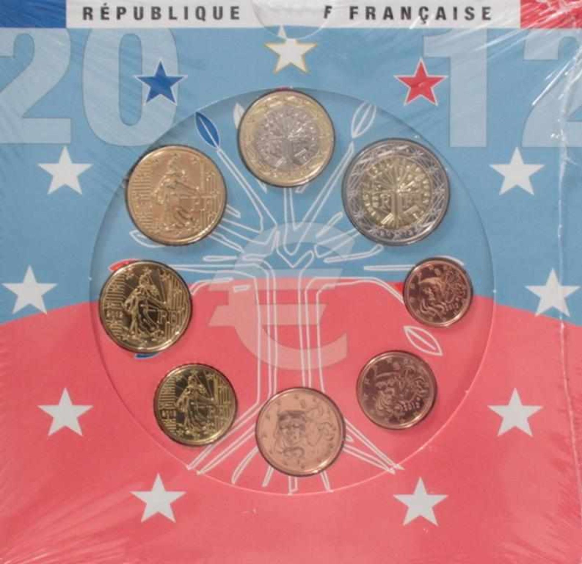 28 Euro KMS, 2012 mit einigen Kleinstaaten und SondermünzenFolgende Länder sind vertreten:Vatikan, - Image 5 of 5