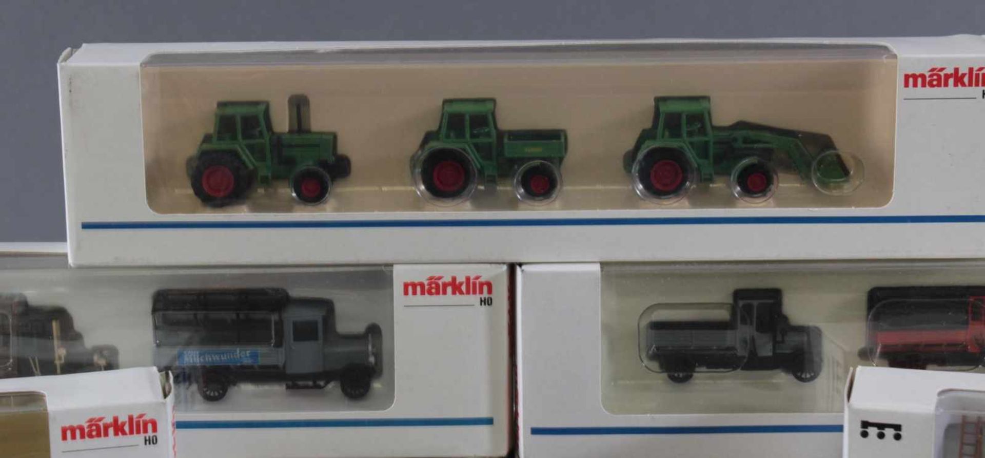 Märklin Modellautos und Atlas Zugmodelle in der original Verpackung, Spur H07 Märklin - Image 5 of 6