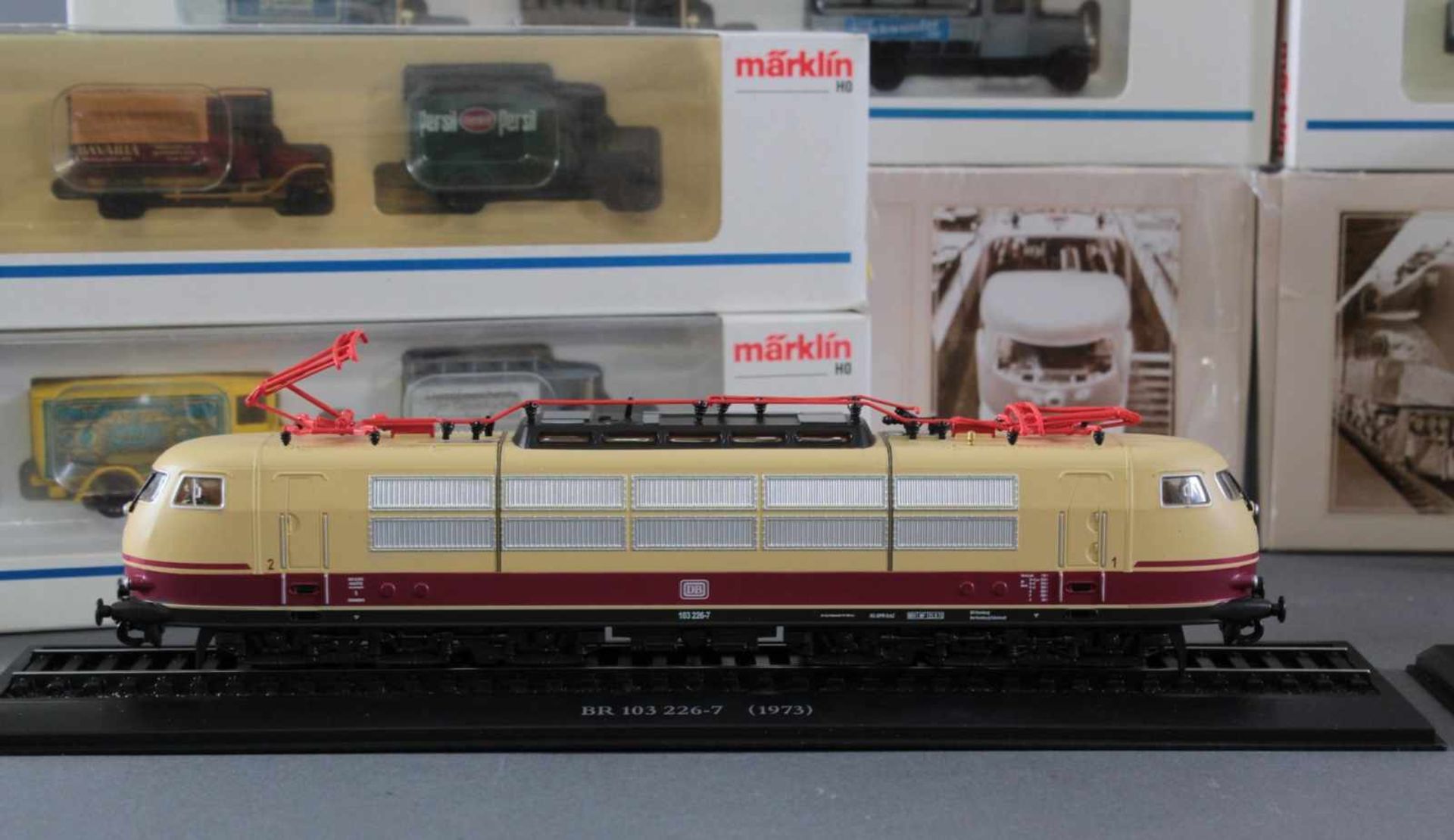 Märklin Modellautos und Atlas Zugmodelle in der original Verpackung, Spur H07 Märklin - Image 2 of 6