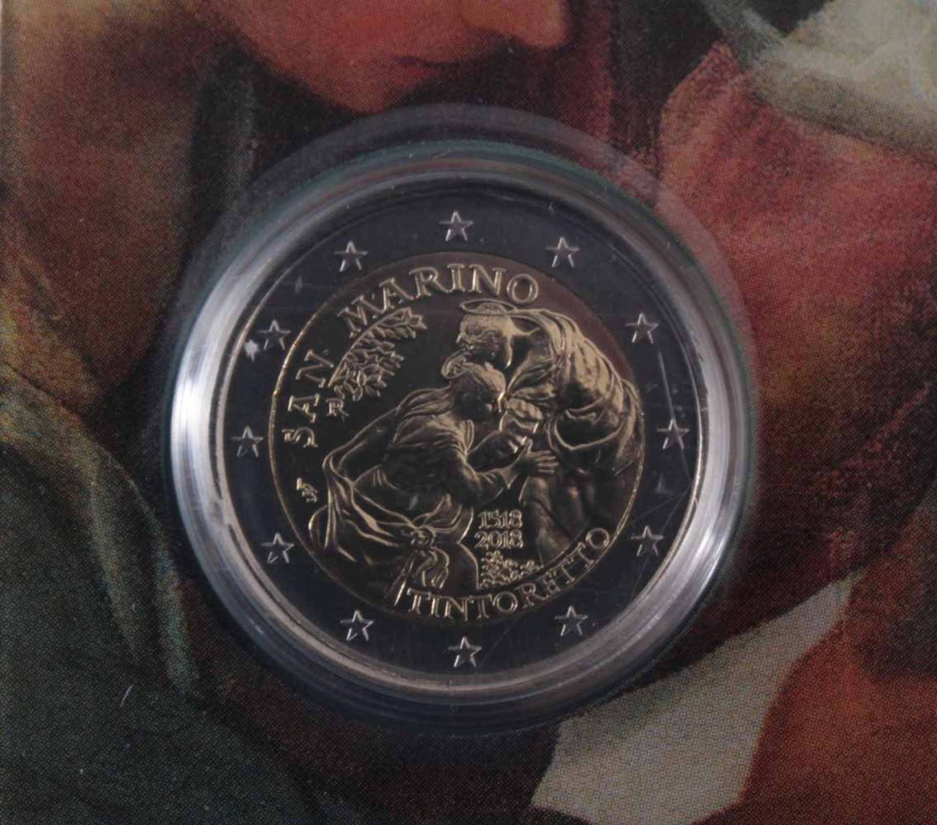 2 Euro Sondermünzen 2018Vatikan - 50 Todesjahr von Pater Pio, im originalen Blister.Vatikan - - Image 10 of 10