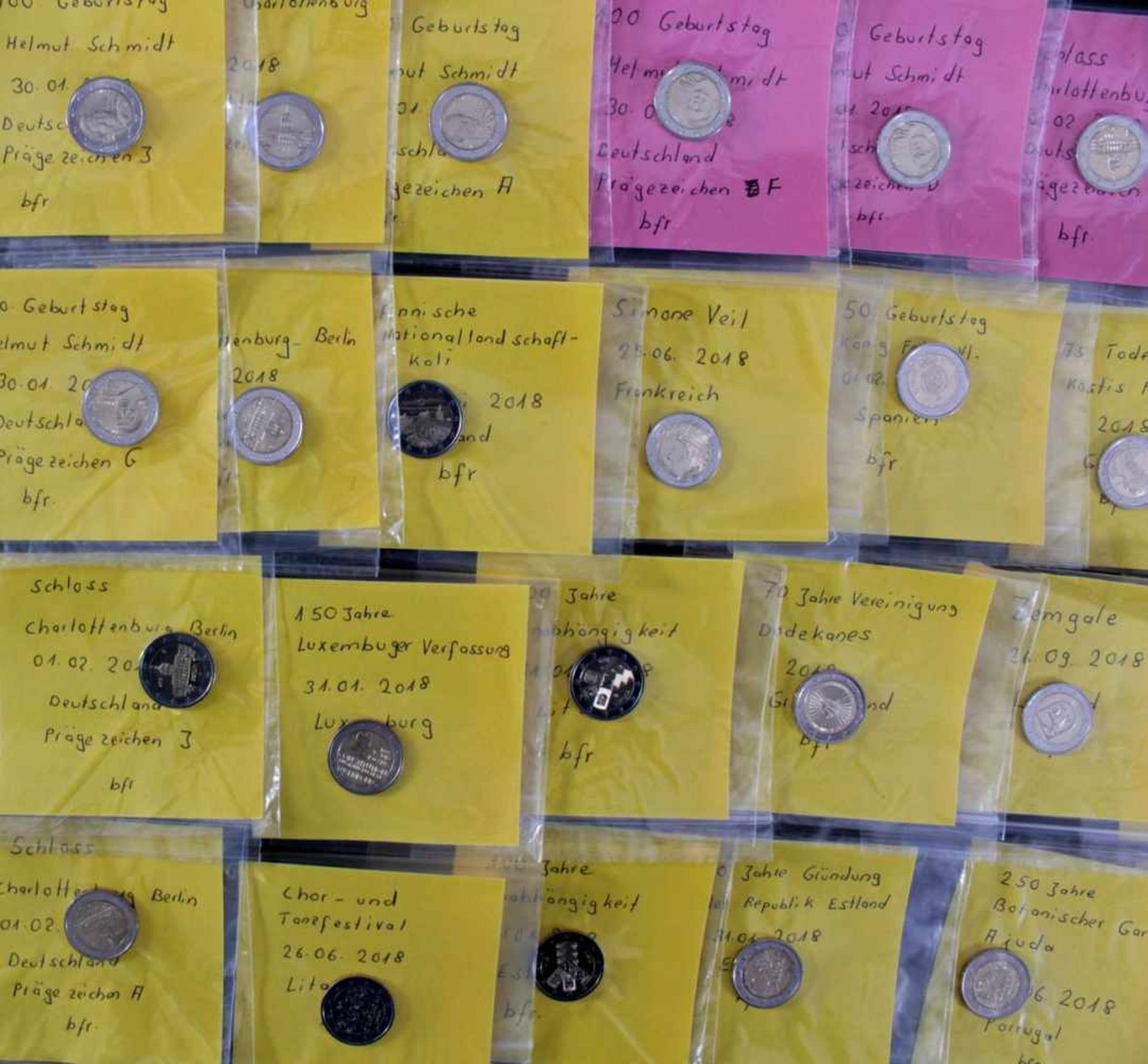 2 Euro Sondermünzen 2018Vatikan - 50 Todesjahr von Pater Pio, im originalen Blister.Vatikan - - Image 2 of 10