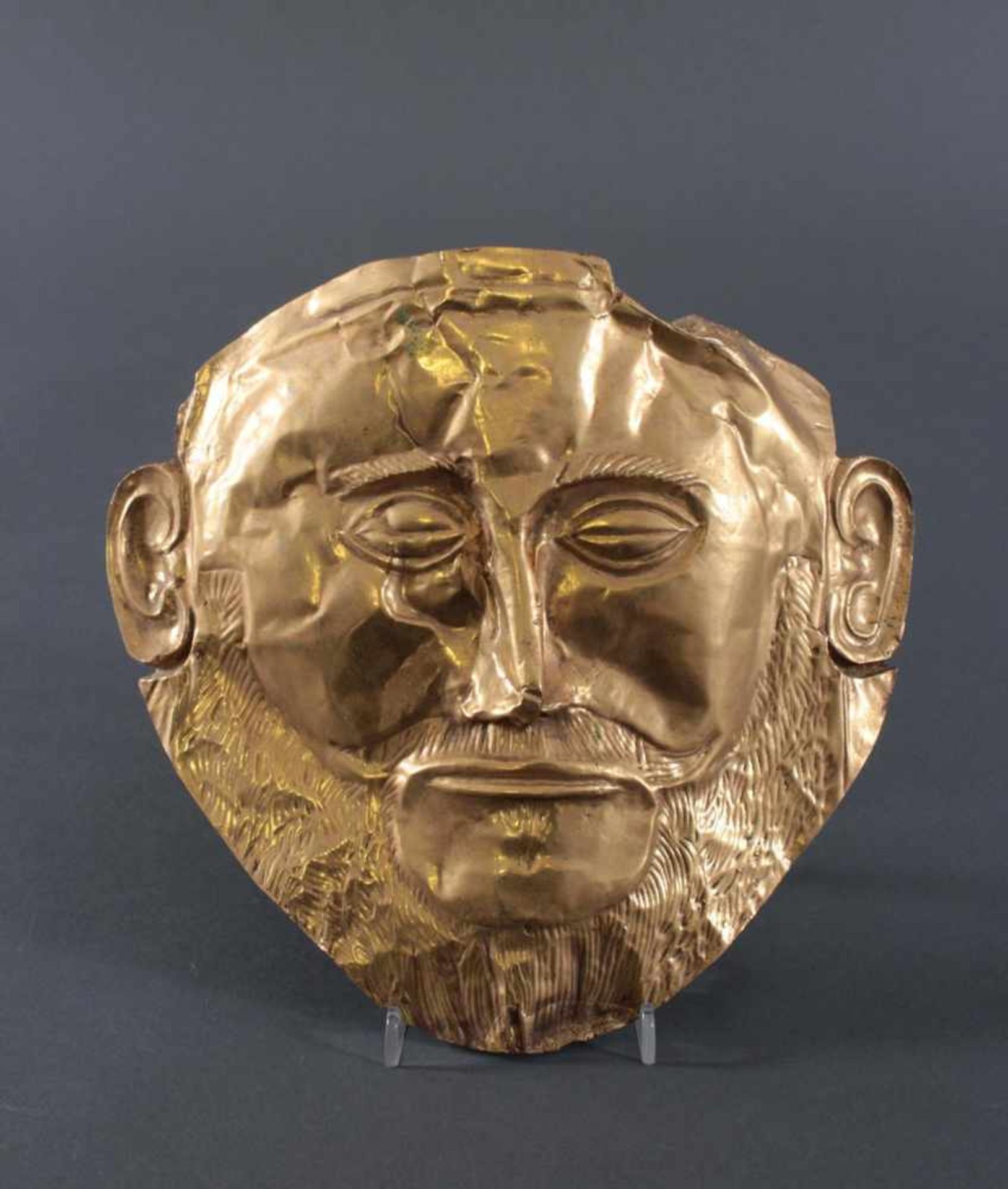 Agamemnon Maske, Replik aus der 2. Hälfte des 20. Jh., Ars MundiNummeriertes Museums Replikat