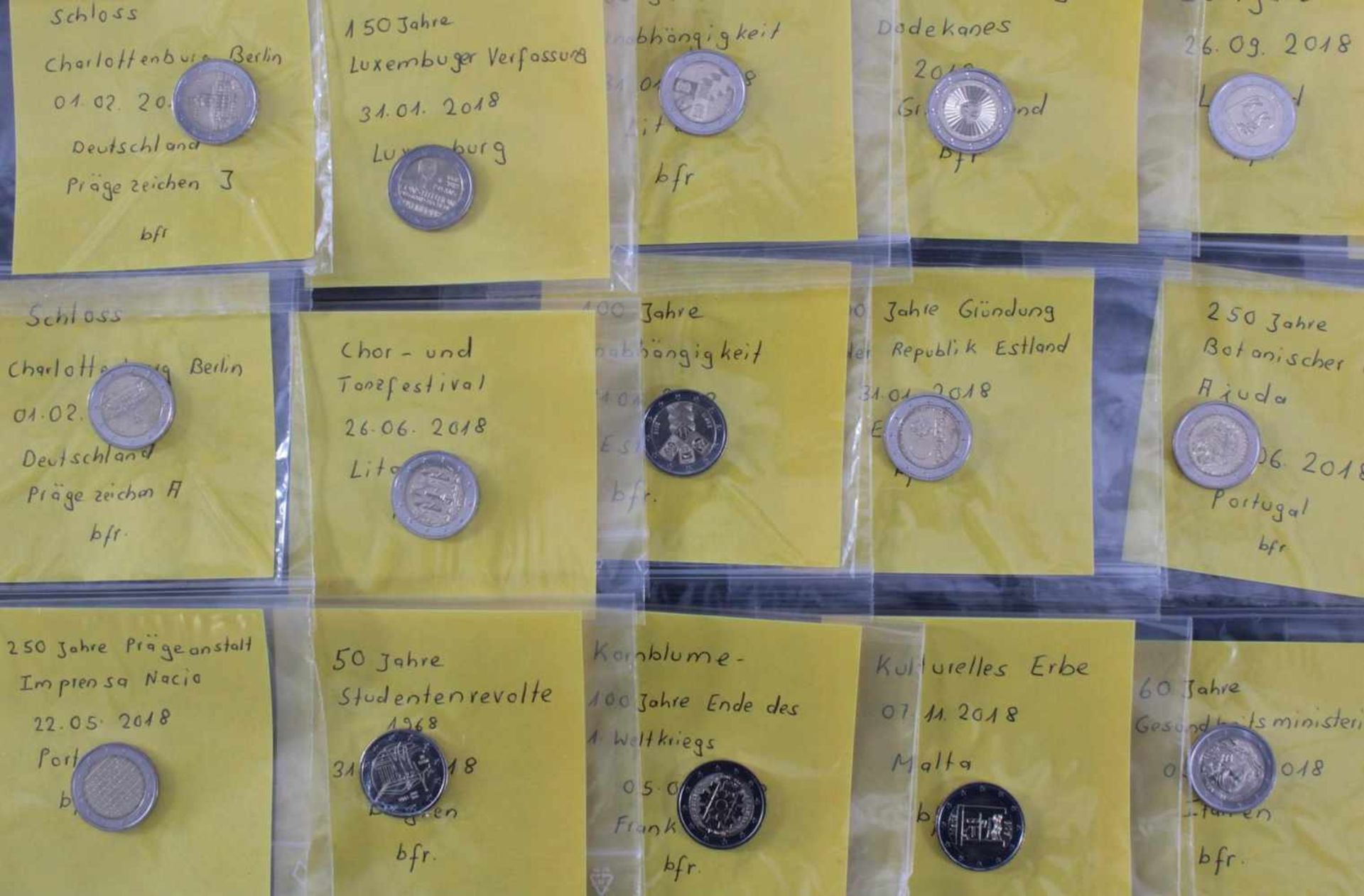 2 Euro Sondermünzen 2018Vatikan - 50 Todesjahr von Pater Pio, im originalen Blister.Vatikan - - Image 4 of 10