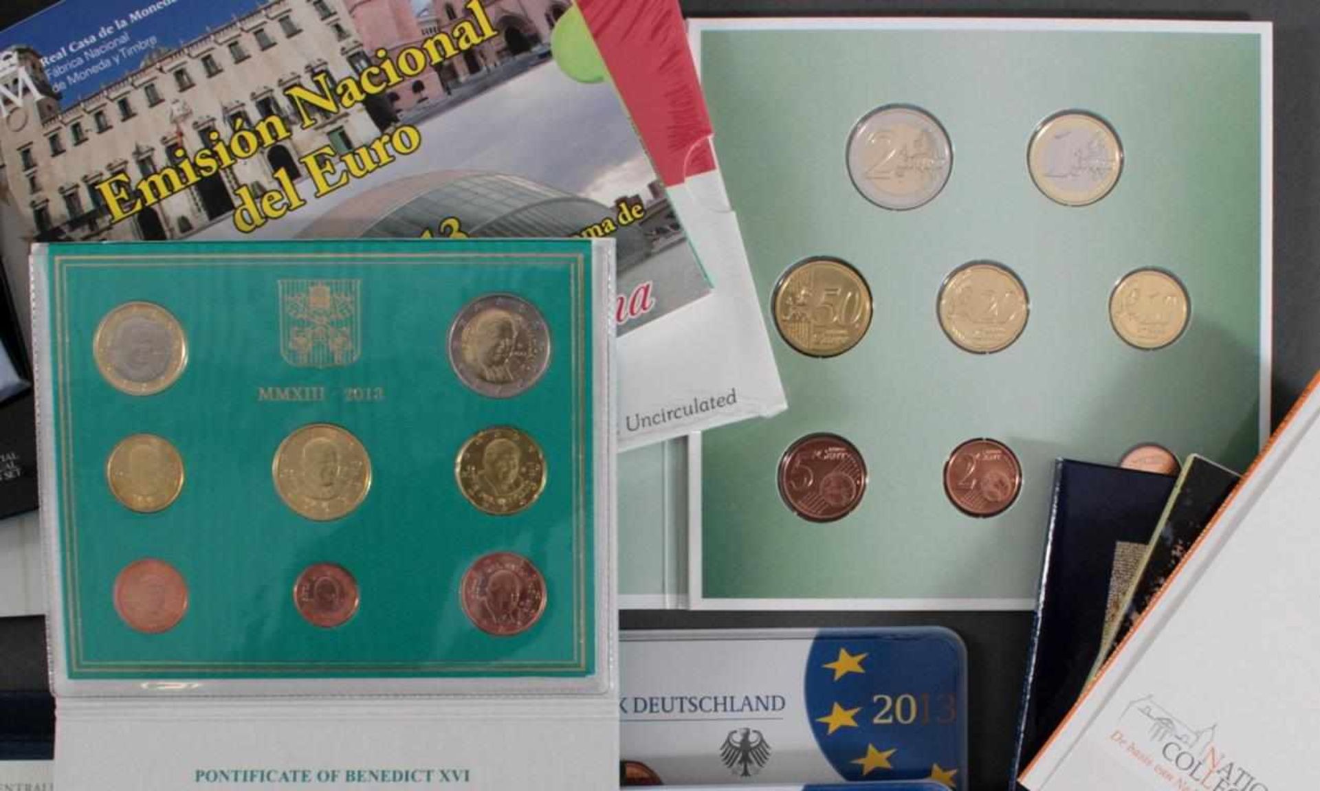 29 Euro KMS, 2013 mit einigen Kleinstaaten und SondermünzenFolgende Länder sind vertreten:Monaco ( - Image 4 of 5