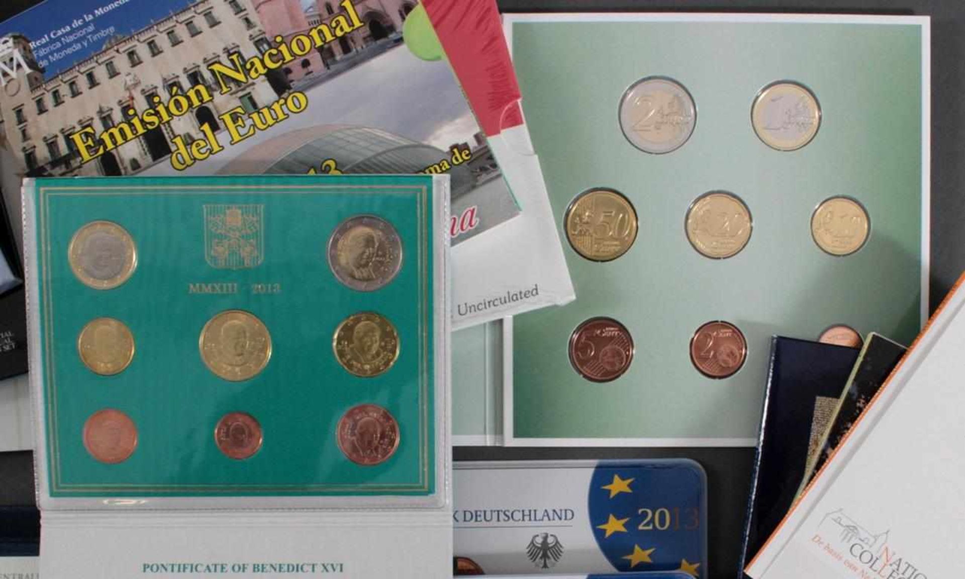 29 Euro KMS, 2013 mit einigen Kleinstaaten und SondermünzenFolgende Länder sind vertreten:Monaco ( - Bild 4 aus 5