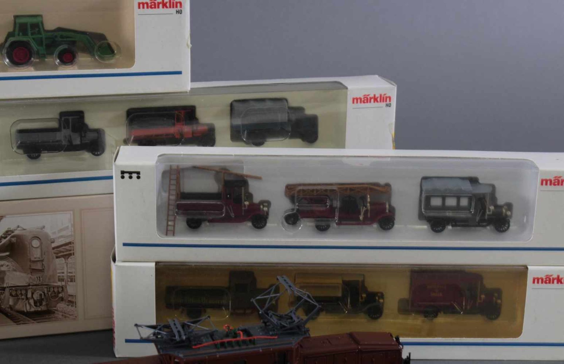 Märklin Modellautos und Atlas Zugmodelle in der original Verpackung, Spur H07 Märklin - Image 6 of 6