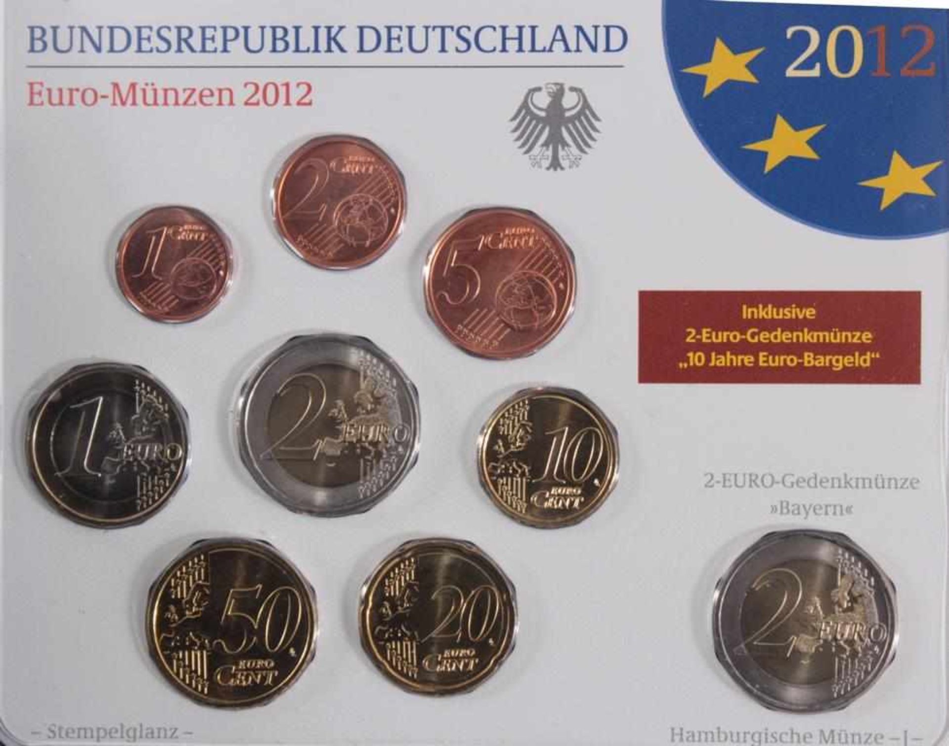 28 Euro KMS, 2012 mit einigen Kleinstaaten und SondermünzenFolgende Länder sind vertreten:Vatikan, - Image 3 of 5