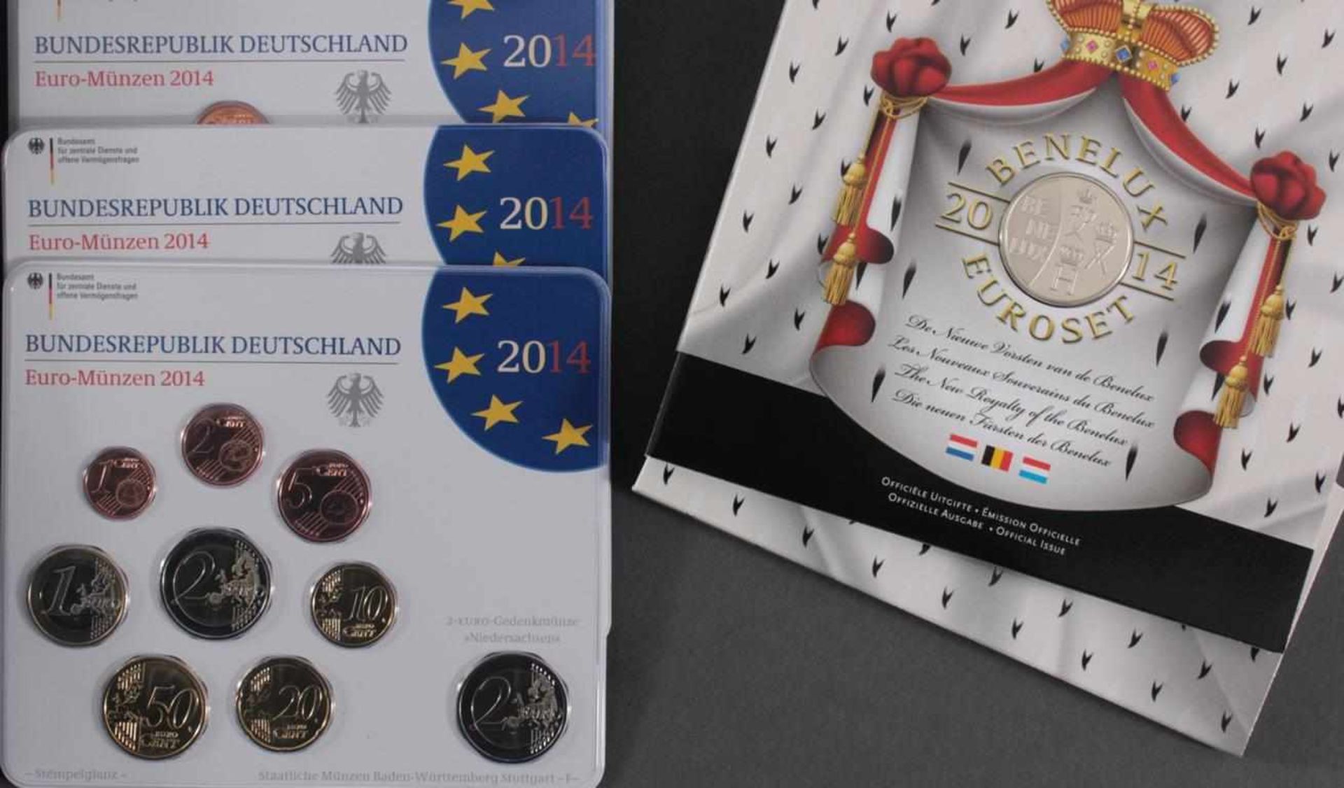 29 Euro KMS, 2014 mit einigen Kleinstaaten und SondermünzenFolgende Länder sind vertreten:Vatikan, - Bild 3 aus 4
