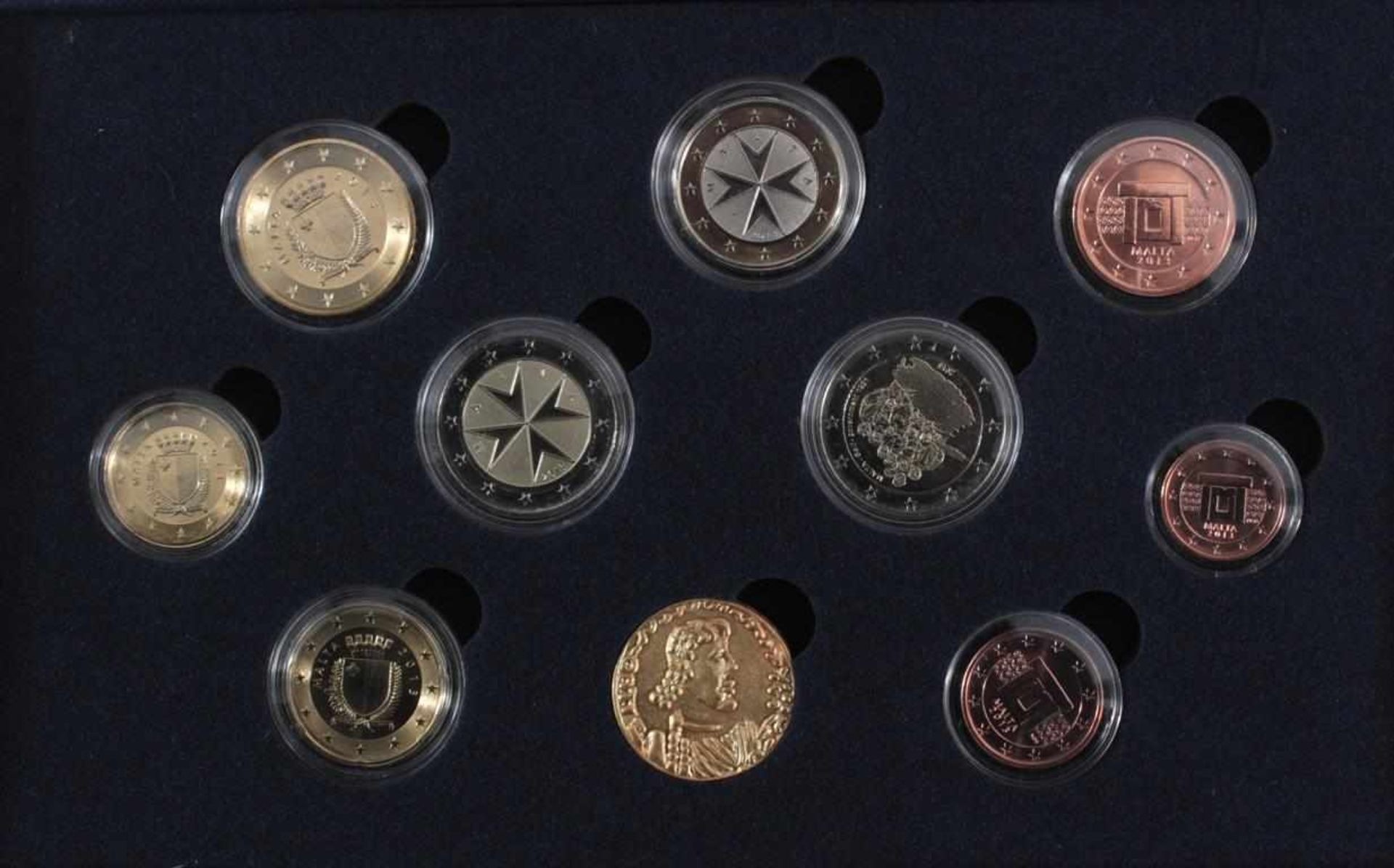 29 Euro KMS, 2013 mit einigen Kleinstaaten und SondermünzenFolgende Länder sind vertreten:Monaco ( - Image 2 of 5