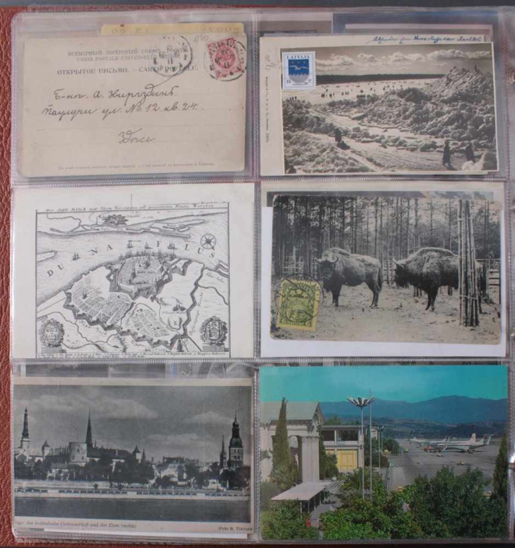 Partie Belege und Postkarten6 Alben mit weit über 400 Belegen, darunter auch viele Postkarten.Vieles - Image 16 of 23