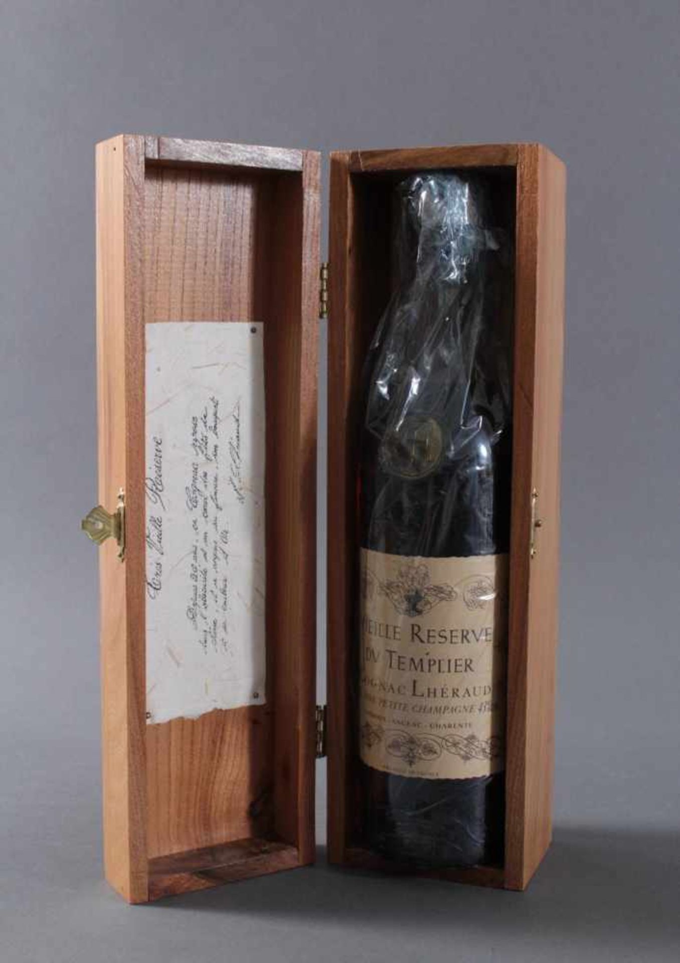 1 Flasche Cognac LhérauVieille Reserve DV Templier, 43% vol. 70 cl.