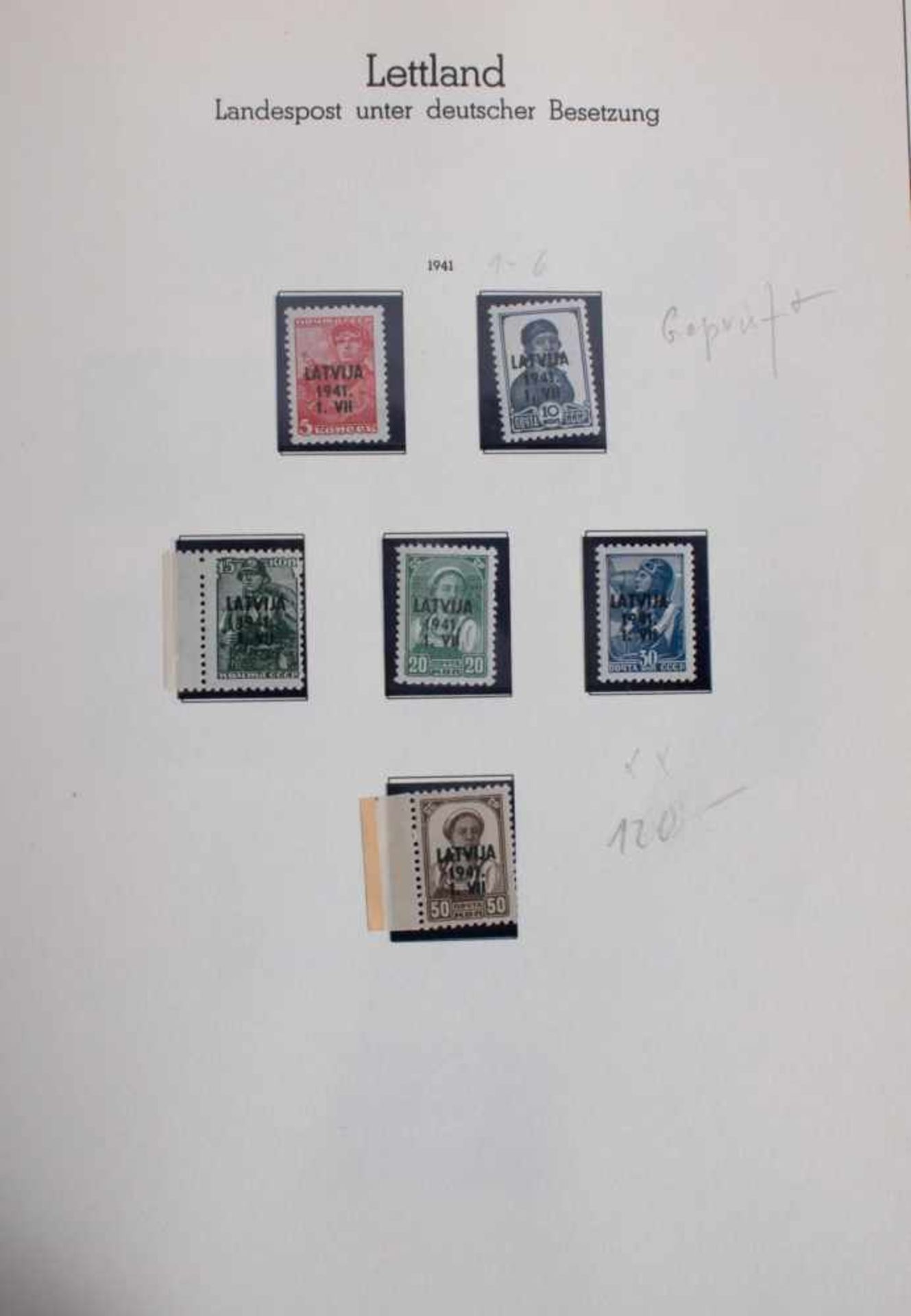 Sammlung Deutsches Reich 1933-1945 mit Nebengebieten, Postfrisch / ungebrauchtDeutsches Reich in den - Bild 31 aus 36