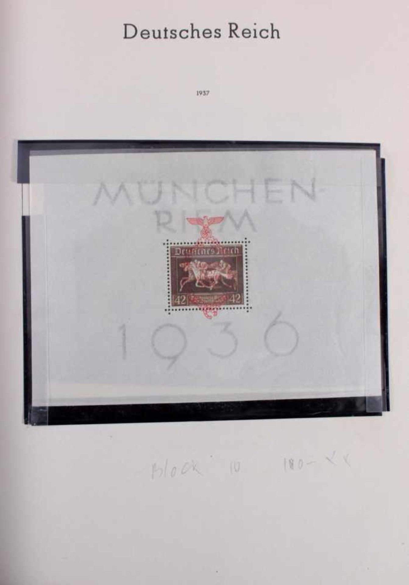 Sammlung Deutsches Reich 1933-1945 mit Nebengebieten, Postfrisch / ungebrauchtDeutsches Reich in den - Image 17 of 36