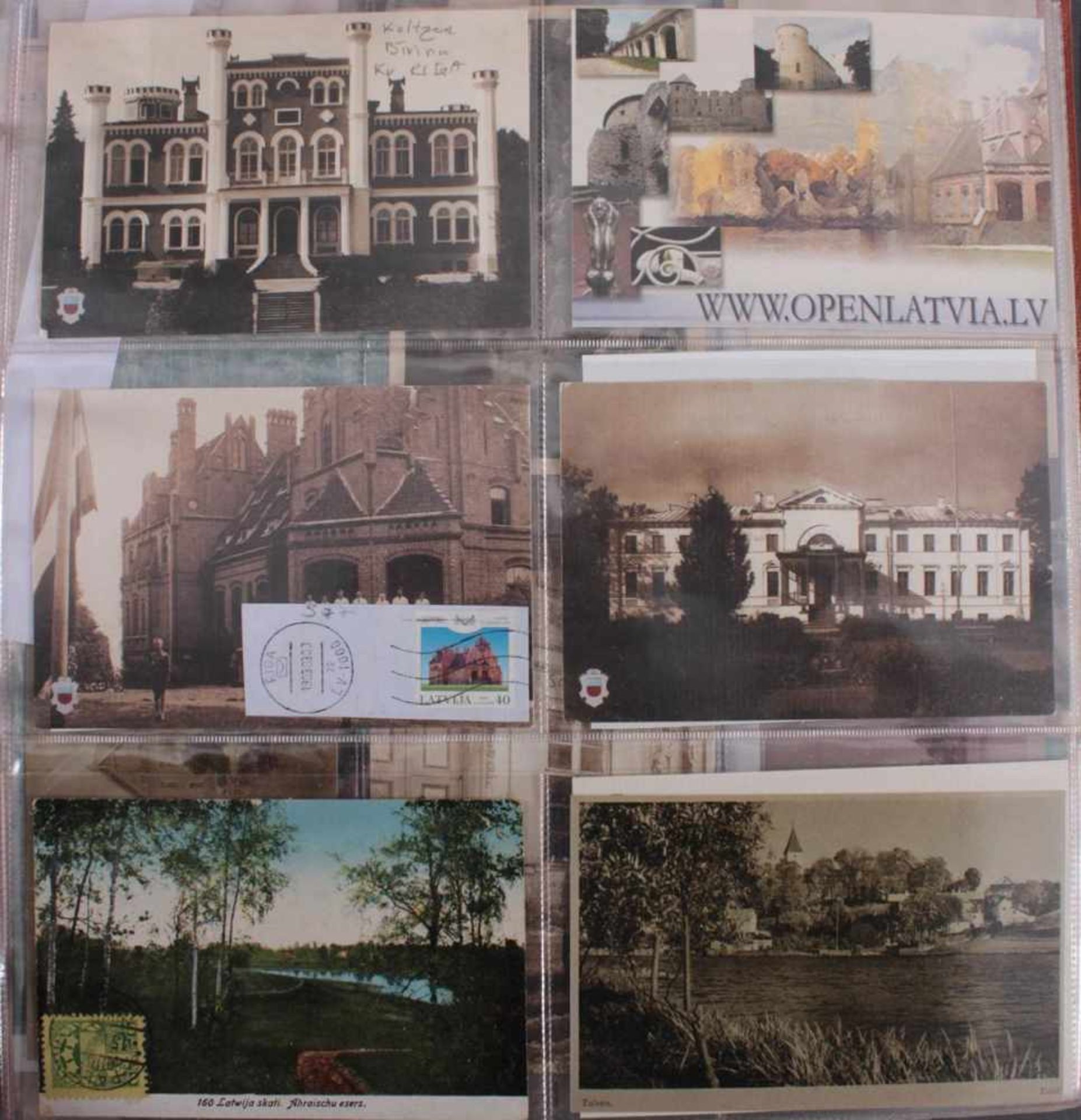 Partie Belege und Postkarten6 Alben mit weit über 400 Belegen, darunter auch viele Postkarten.Vieles - Image 17 of 23