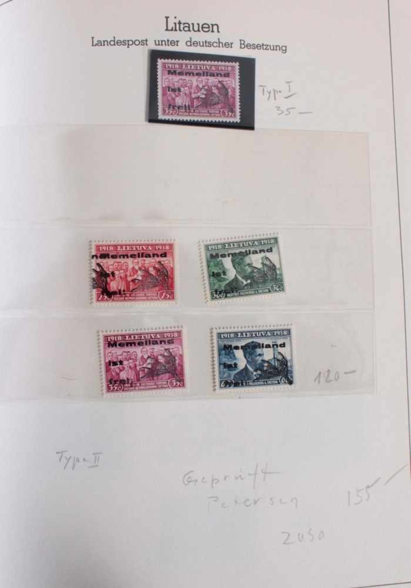 Sammlung Deutsches Reich 1933-1945 mit Nebengebieten, Postfrisch / ungebrauchtDeutsches Reich in den - Image 32 of 36