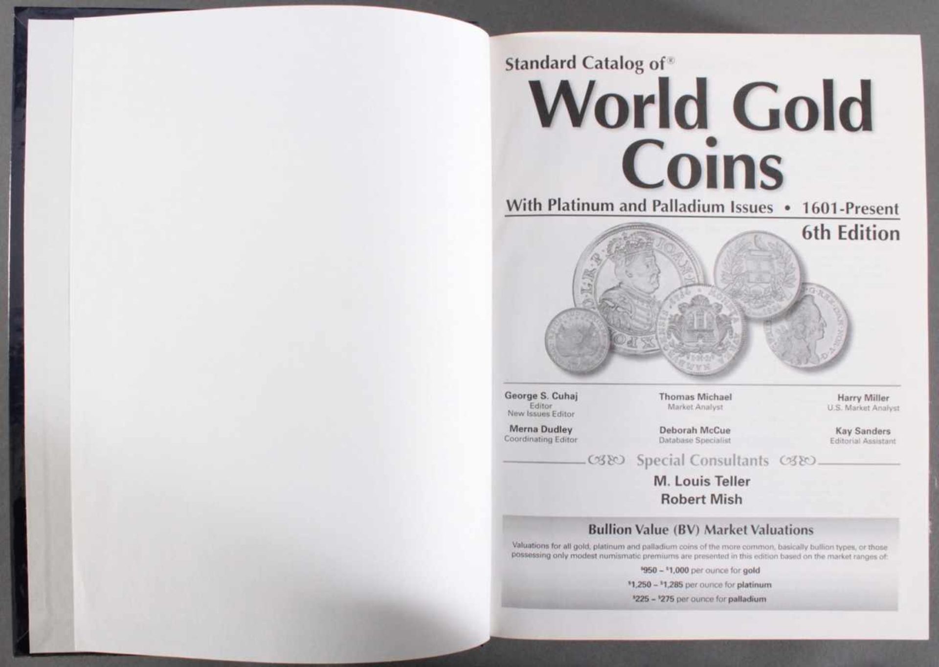 World Gold Coins Katalog, 6. Ausgabe 20091601 bis Present, gebundene, englischsprachige Ausgabe, - Image 2 of 4