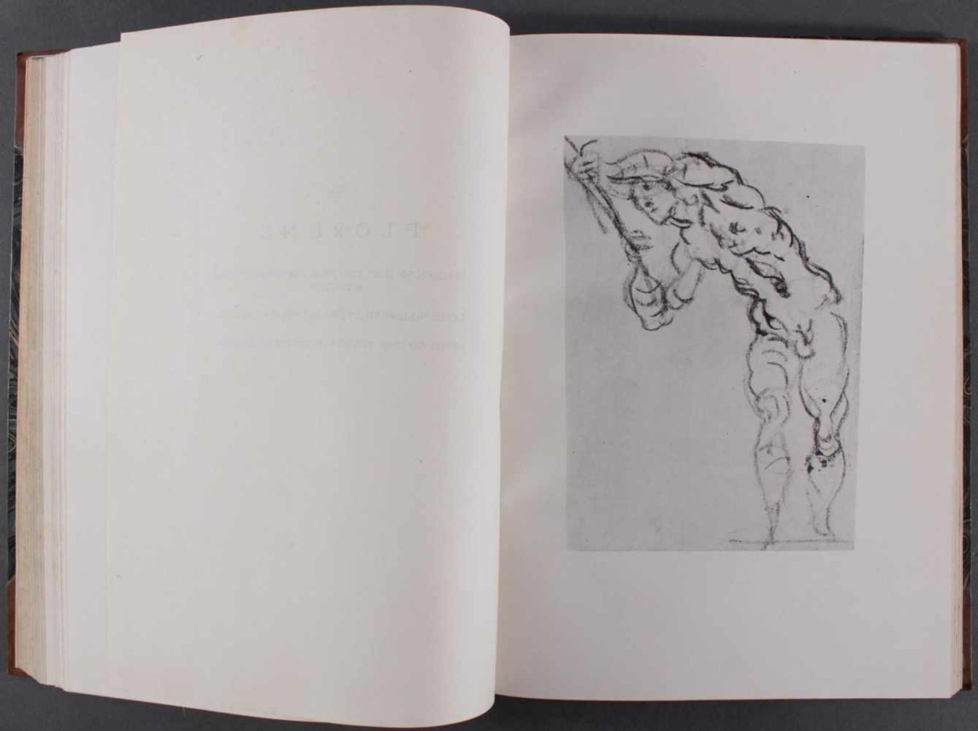 Zeichnungen des Giacomo Tintoretto. Hadeln, Detlev Freiherr von.Verlag: Berlin, Paul Cassirer, - Image 4 of 4