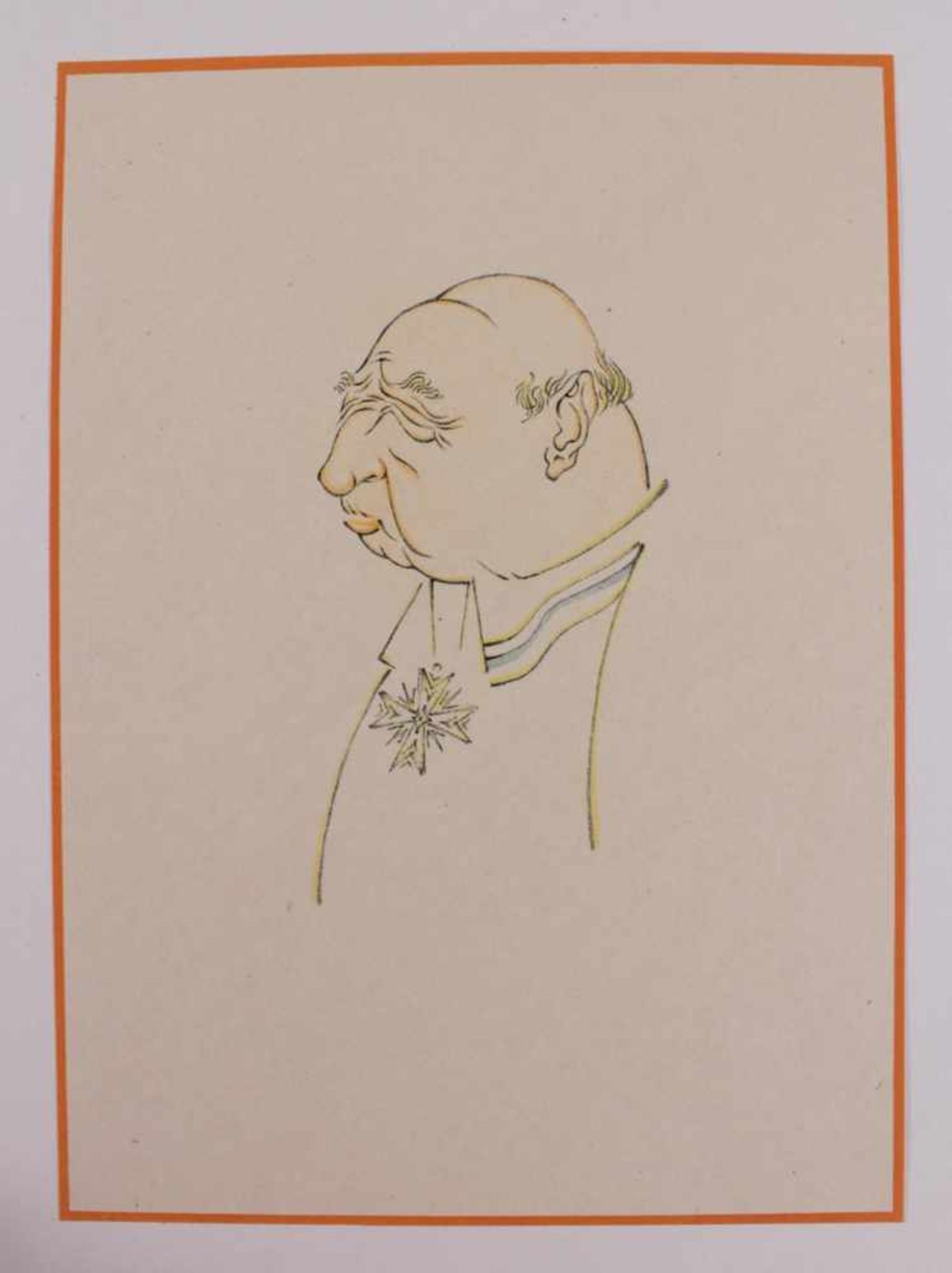 Emil Pretorius 1883 - 1973, Mappe mit 7 Originallithographien, Leipzig 19197 Lithographien davon die - Bild 6 aus 8