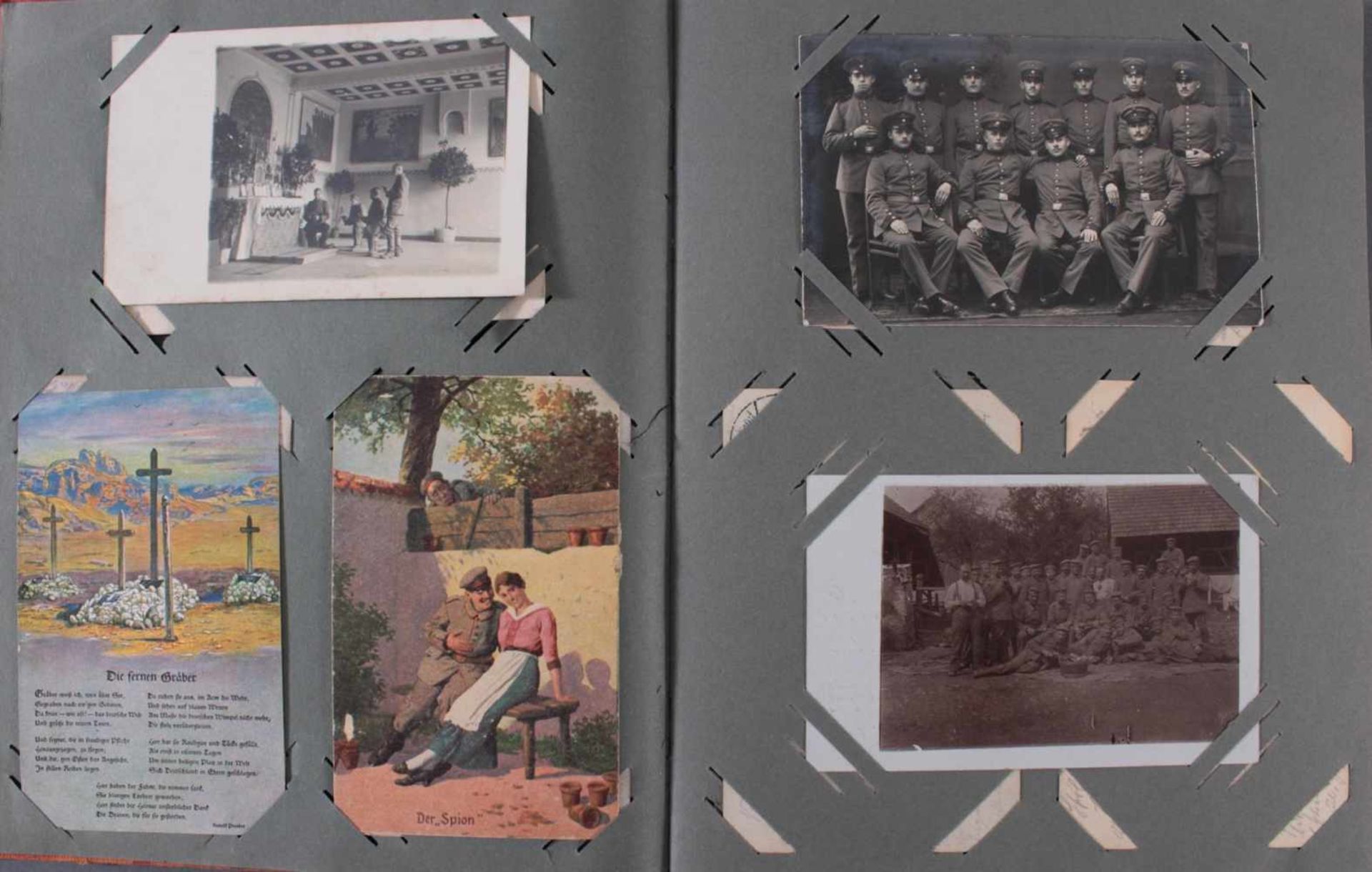 Postkartenalbum 1. Weltkrieg80 Postkarten - Bild 4 aus 17