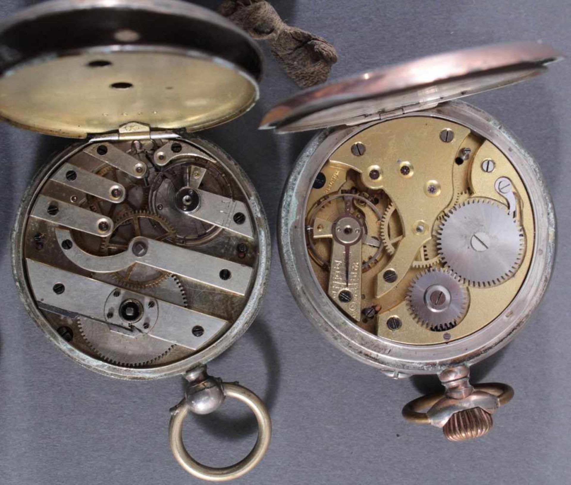 4 Taschenuhren davon 1 aus SilberAlle defekt - Image 8 of 8