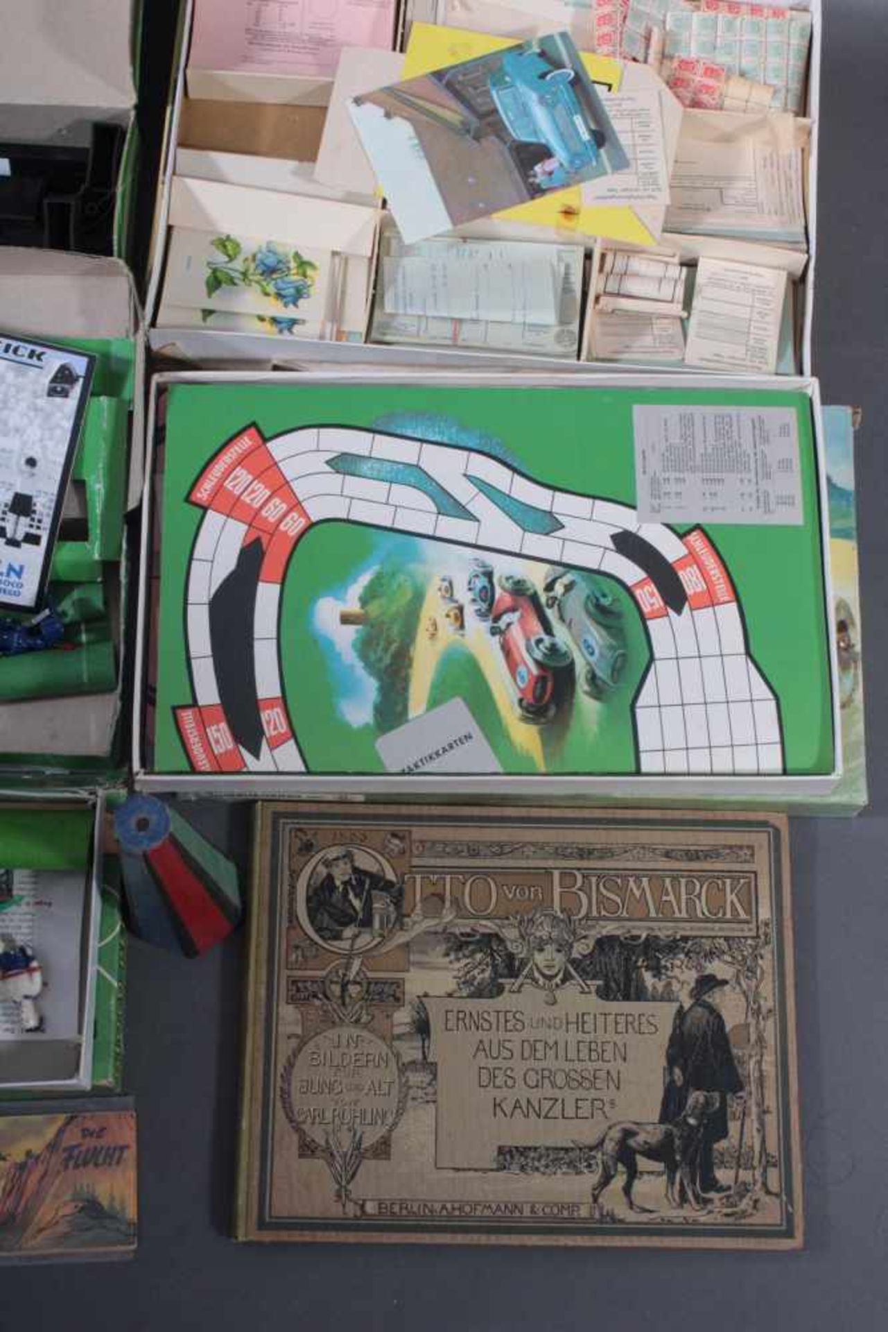 Spielesammlung aus den 50er/60er Jahren, Comics und Bücher1x Kinderpostamt, 1x Nürburgring 108/1, 1x - Bild 4 aus 5