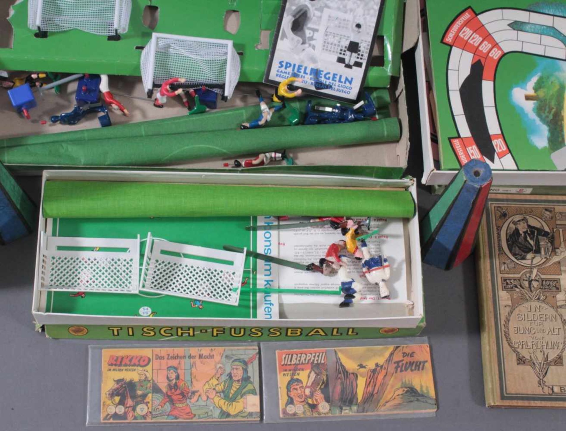 Spielesammlung aus den 50er/60er Jahren, Comics und Bücher1x Kinderpostamt, 1x Nürburgring 108/1, 1x - Bild 3 aus 5