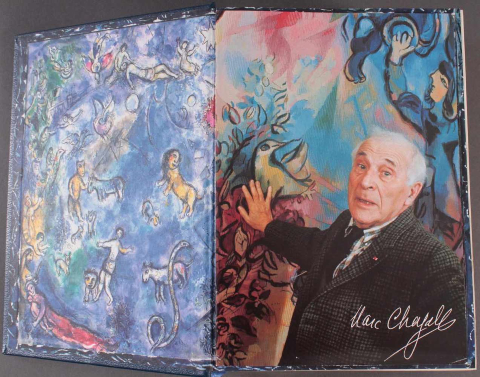 Marc Chagall - Die BibelDie Heilige Schrift des Alten und Neuen Testaments, Ledereinband mit - Bild 2 aus 5
