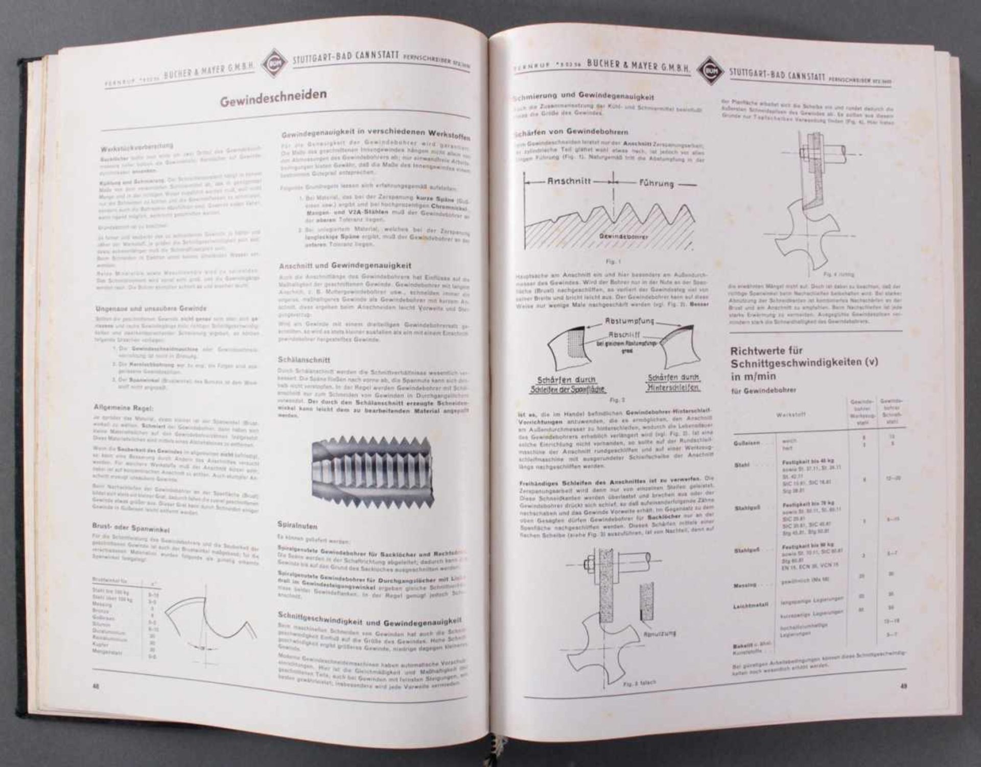 C. Blum Werkzeug Katalog von 1920Bucher und Mayer GmbH Stuttgart, ohne Rabattliste- - -20.00 % - Image 2 of 4