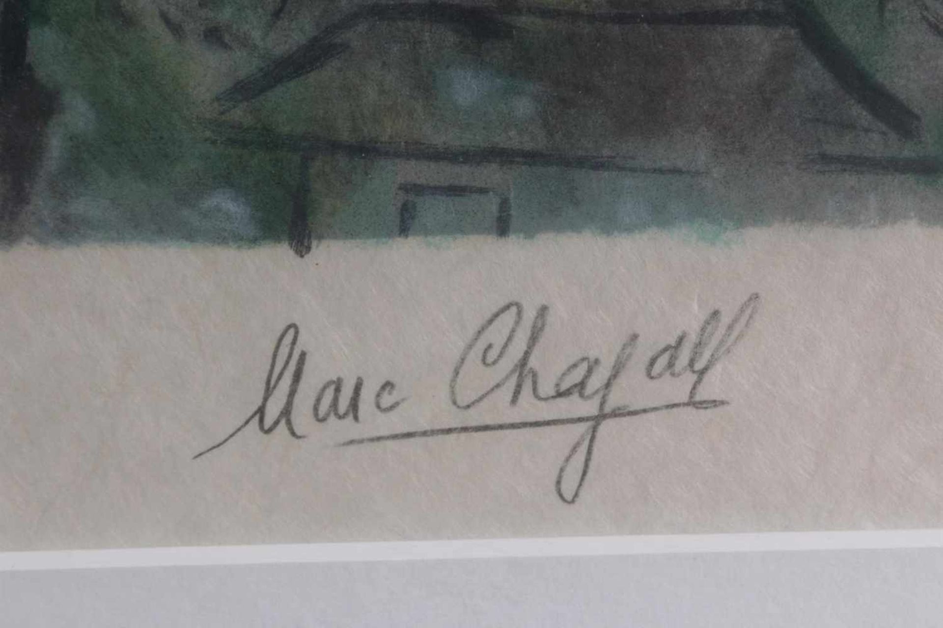 Marc Chagall (1887-1985), Bouquet multicolorFarblithographie auf Bütten, in der Platte signiert, - Image 3 of 3