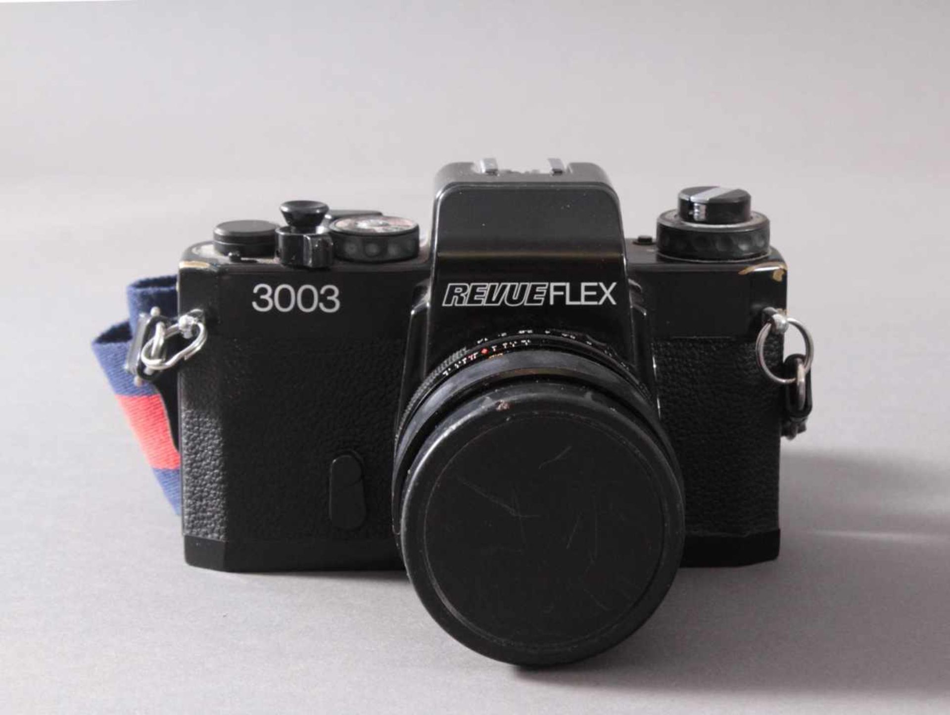 Revueflex 3003 mit Zubehör und Fototasche3 Objektive, Revueunion Special 1:2.8 f=35 mm, 1:2.8 f= - Bild 2 aus 3