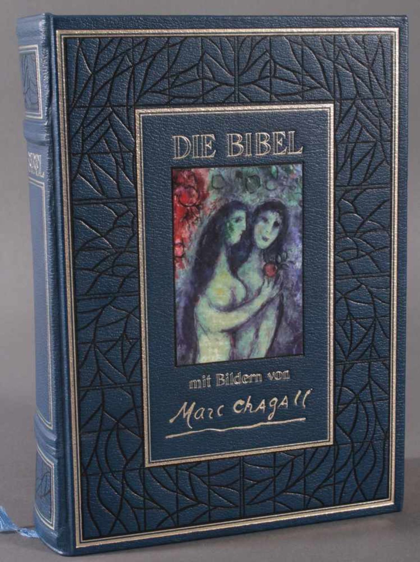 Marc Chagall - Die BibelDie Heilige Schrift des Alten und Neuen Testaments, Ledereinband mit