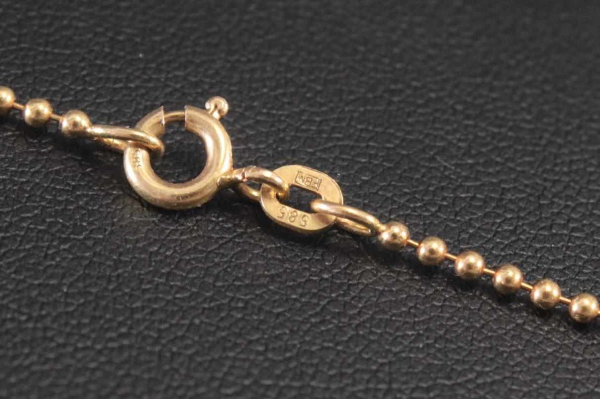 Halskette, 14 Karat GelbgoldLänge 44 cm, 3,5 g- - -20.00 % buyer's premium on the hammer price19. - Bild 3 aus 3