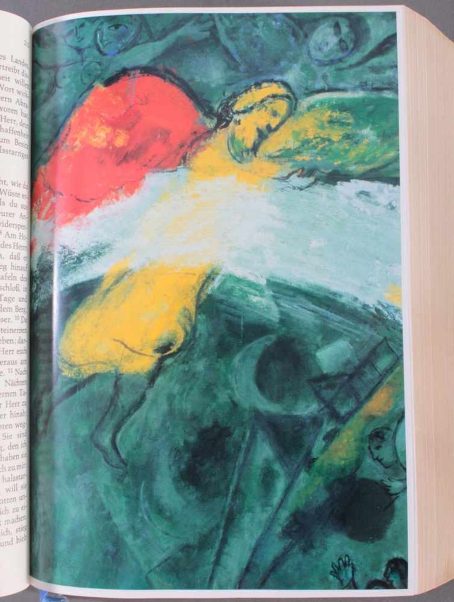 Marc Chagall - Die BibelDie Heilige Schrift des Alten und Neuen Testaments, Ledereinband mit - Bild 3 aus 5