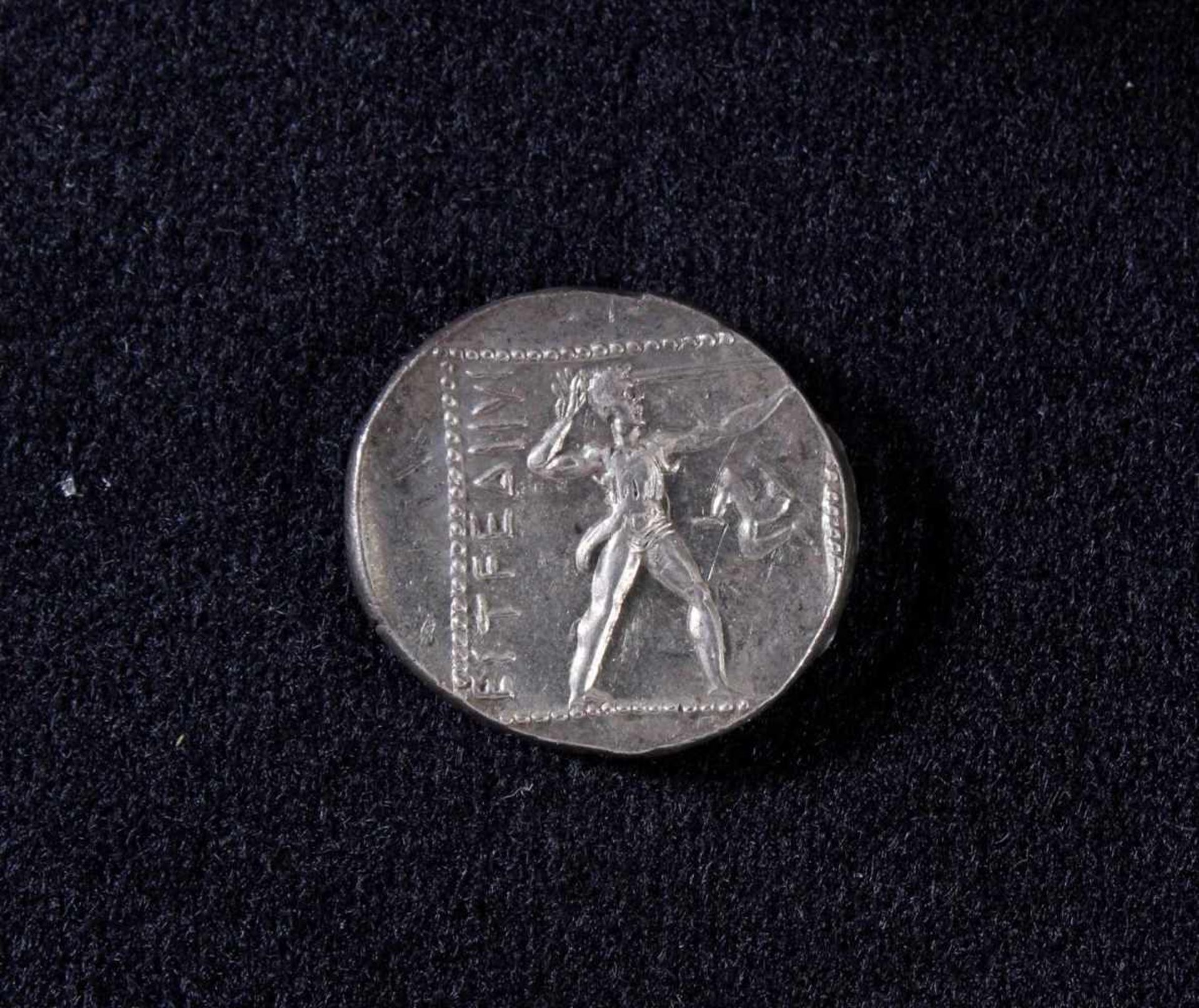 Römische Münze, Pampylia Aspendos, AR-Stater 420 bis 370 v. Chr, Silber, sehr schön bis - Bild 3 aus 4
