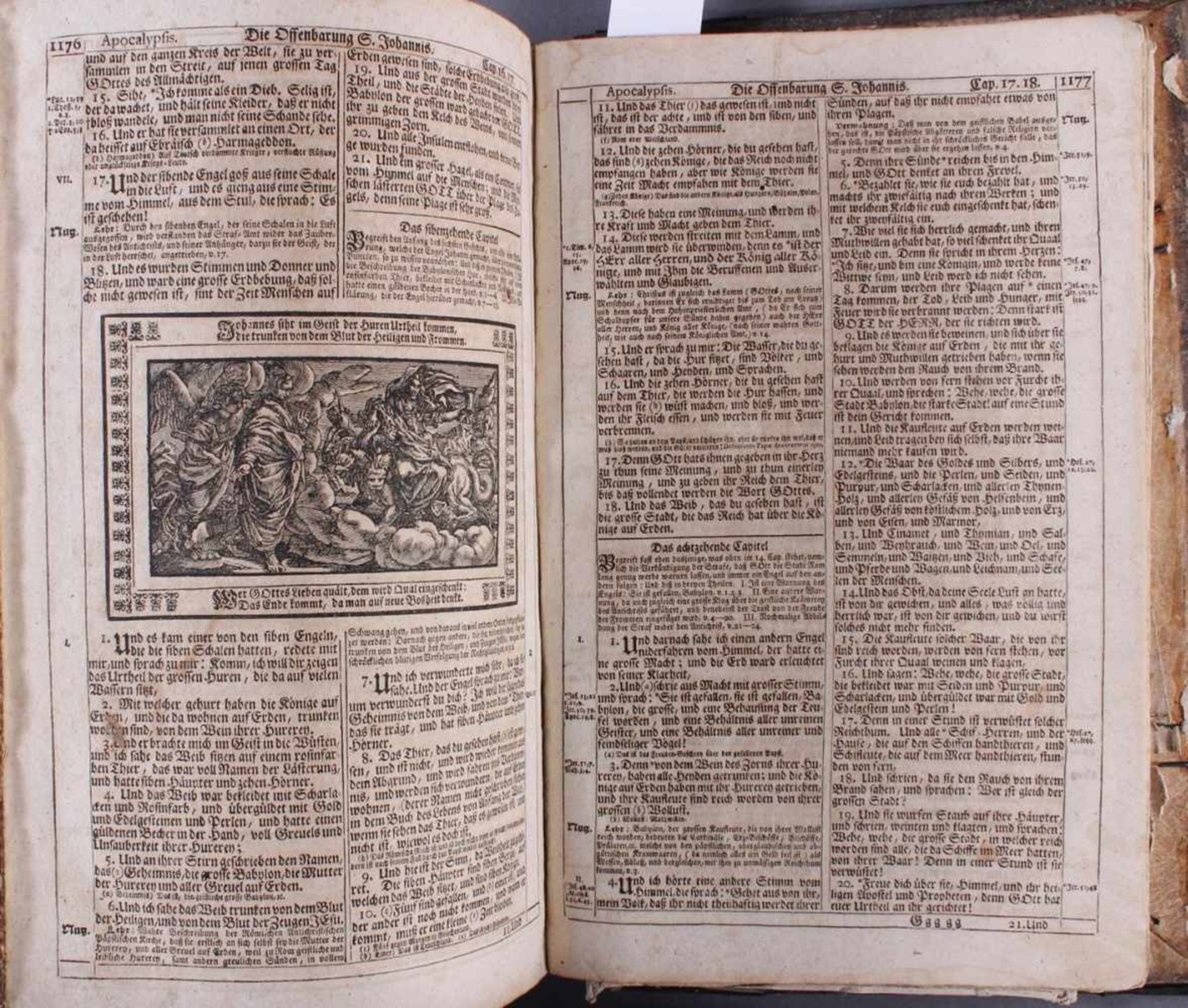 Luther Bibel, 18. Jahrhundert"Biblia, das ist die ganze Heilige Schrift des Alten und Neuen - Bild 10 aus 12