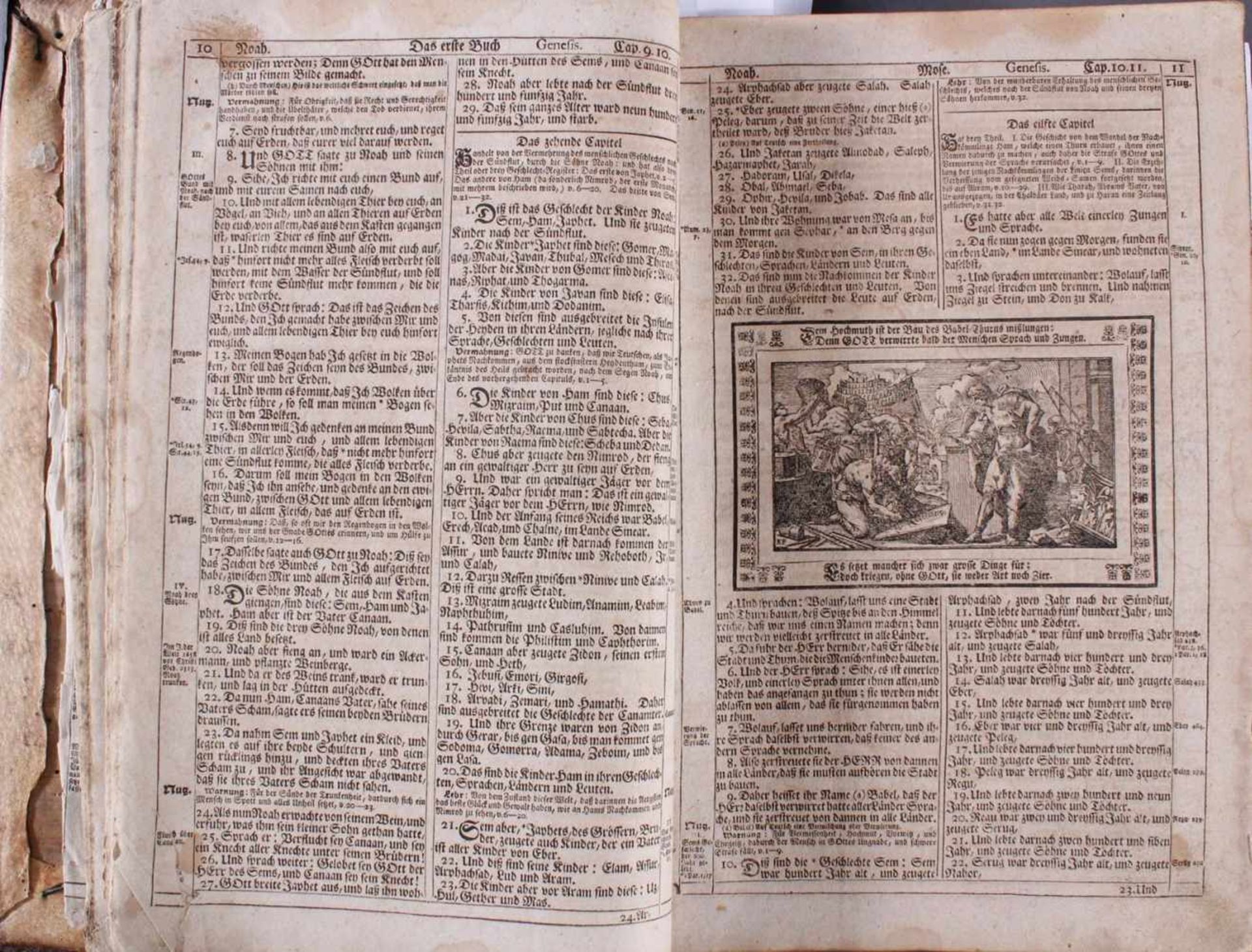 Luther Bibel, 18. Jahrhundert"Biblia, das ist die ganze Heilige Schrift des Alten und Neuen - Bild 6 aus 12