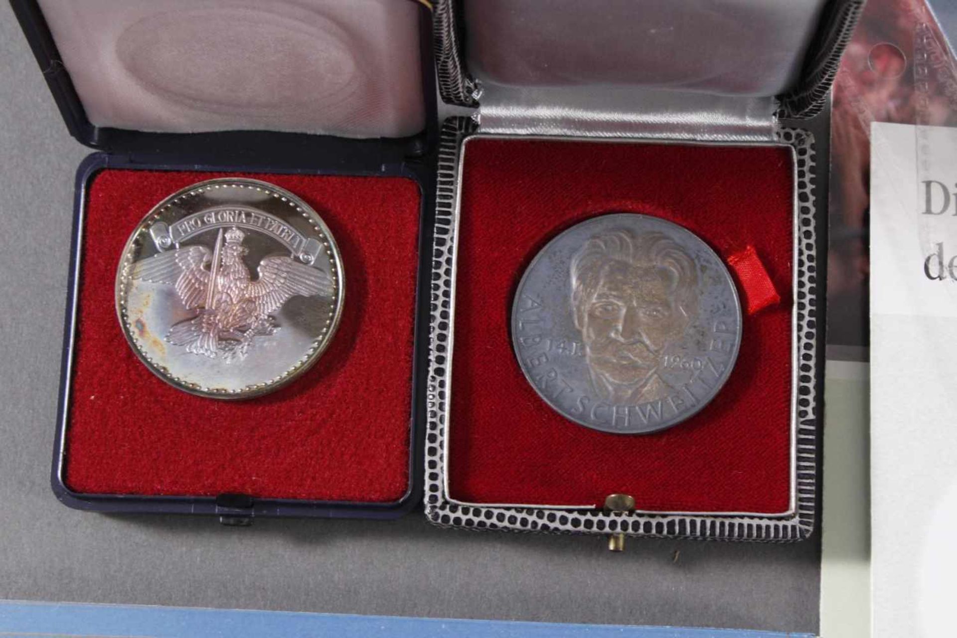 Sammlung Münzen und Medaillen.1 Medaille Garnisonskirche Potsdam, 925er Silber. 1x 100 Schilling 200 - Bild 5 aus 5