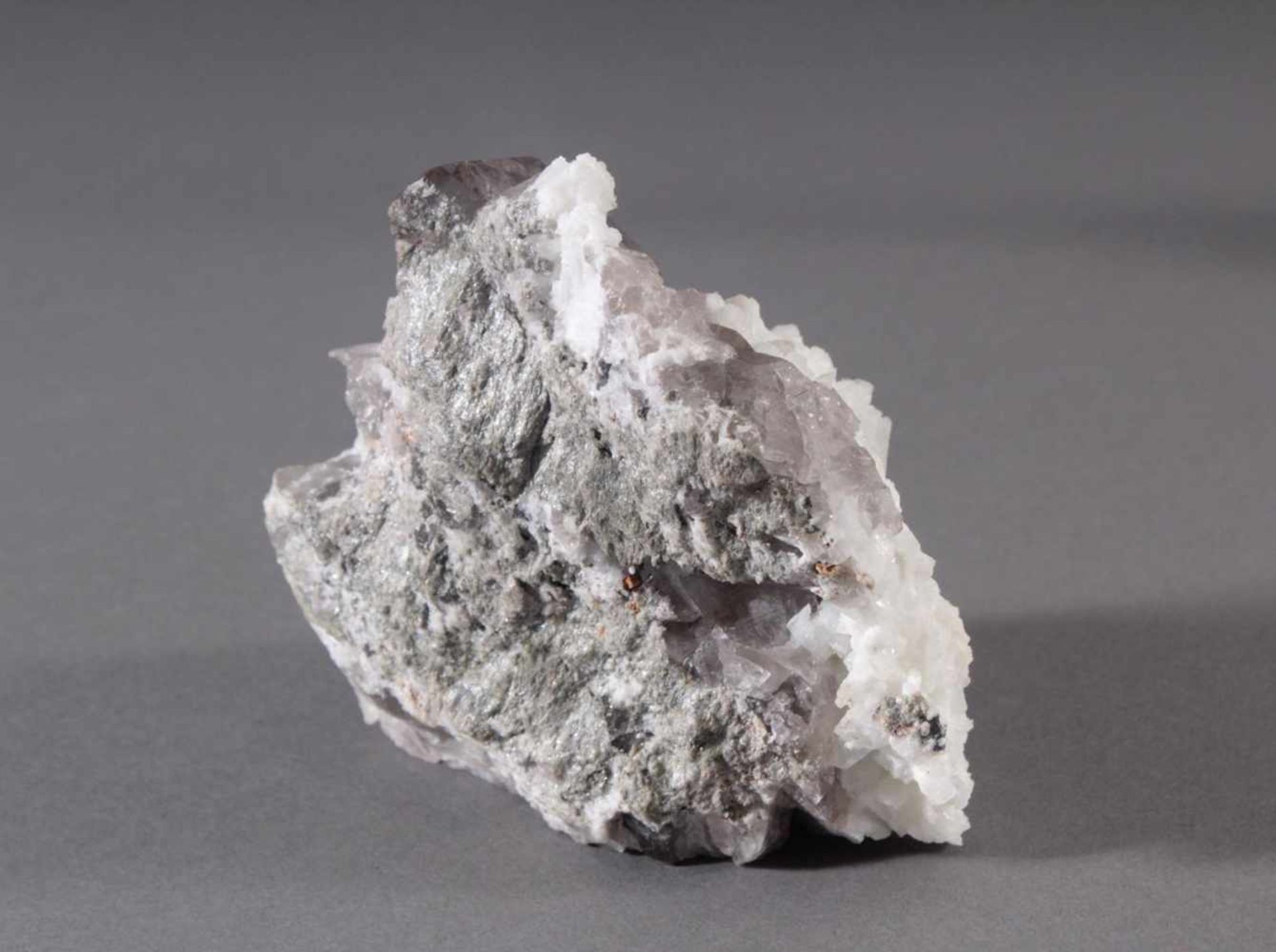 Rauchquarz-Faden-Ketten-Adular-Hämatit-Rutil-SideritCavradi GR, ca. 10  x 11 cm, 634 g- - -20.00 % - Bild 2 aus 4