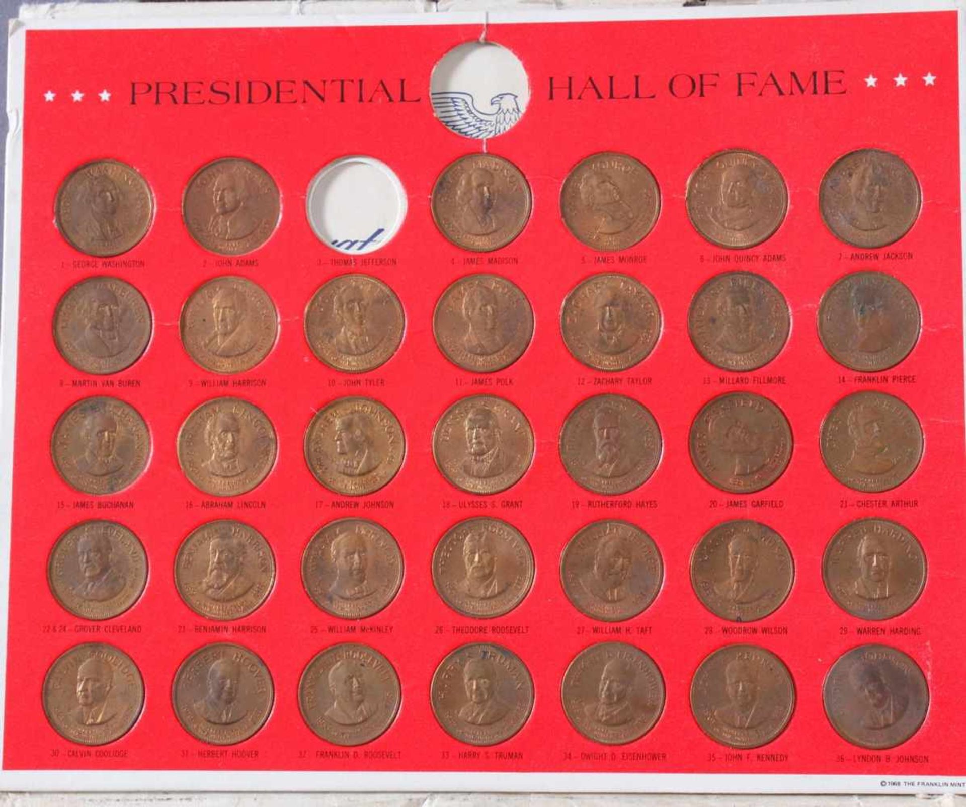 Sammlung Münzen und Goldbriefmarken3 Briefe mit Goldbriefmarken vom 11. Dezember 1981. USA - Image 2 of 6