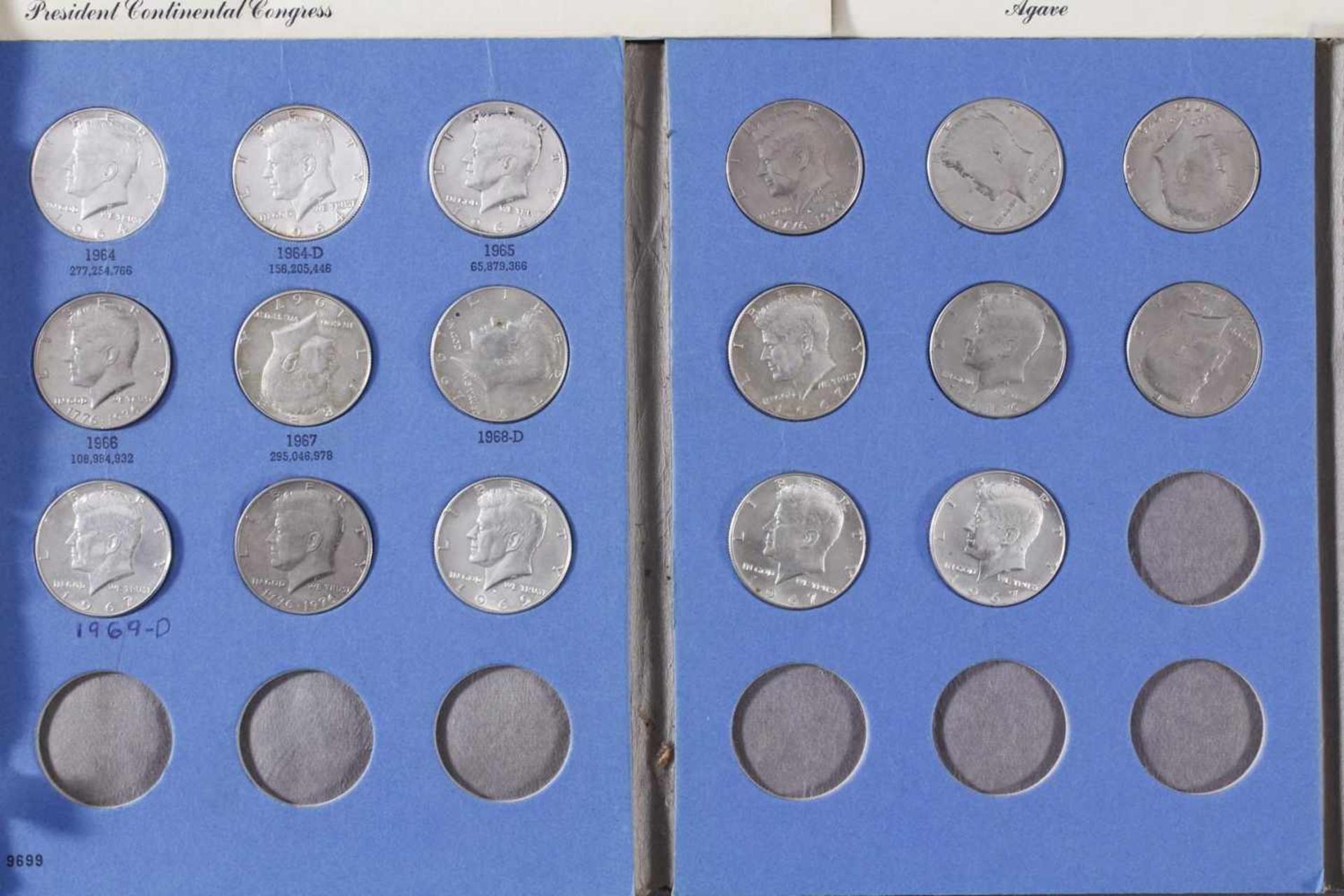 Sammlung Münzen und Goldbriefmarken3 Briefe mit Goldbriefmarken vom 11. Dezember 1981. USA - Image 5 of 6