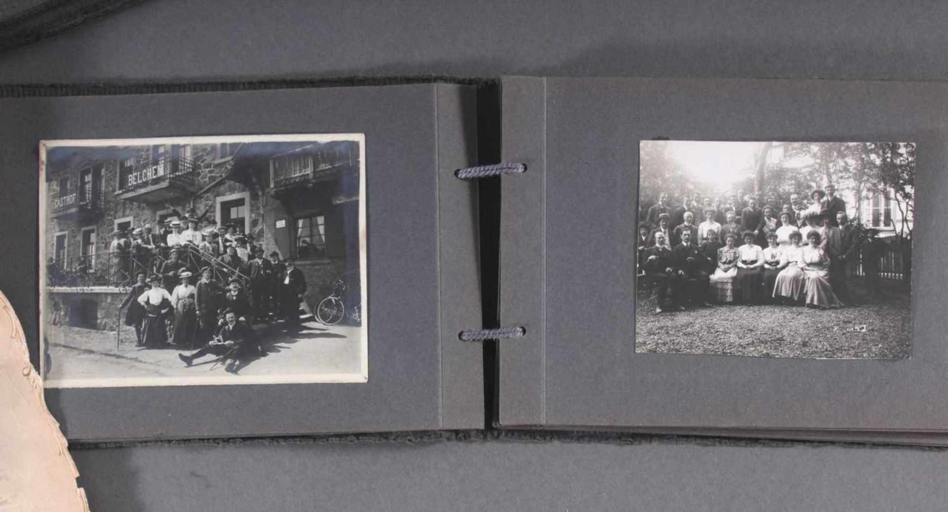 Konvolut Historika2 Fotoalben mit Privataufnahmen aus den ca. 1910 bis 1930er Jahren, dabei Autos, - Image 3 of 5