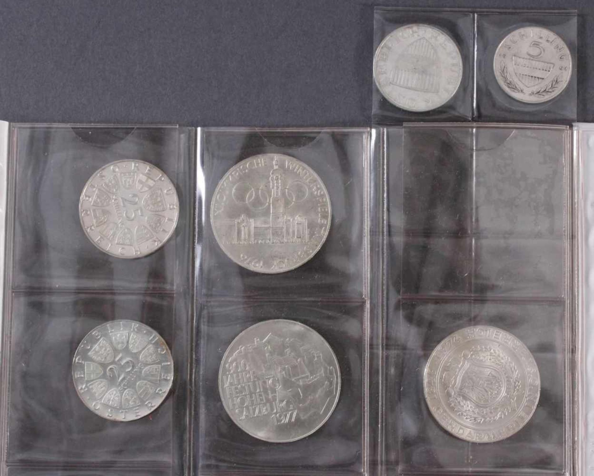 Ungarische Münzen und SilbermünzenFast 50 Stück, dabei viel Silber. Forint, Pengö, Korona... Teils - Bild 7 aus 12