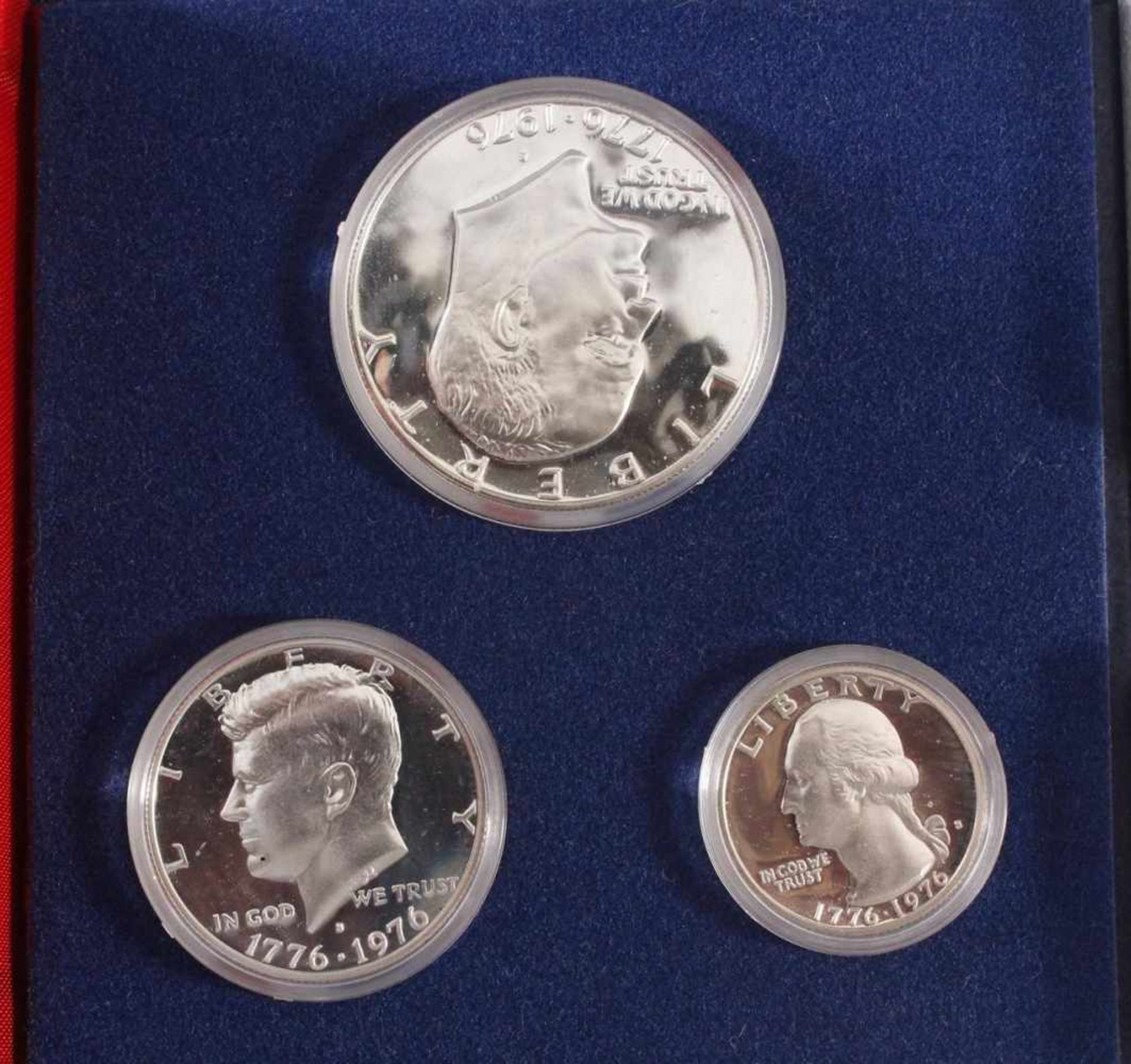 Münzen und Silbermünzen KonvolutDabei USA, 1x Liberty Dollar, 4x Half Dollar, 7x Quarter Dollar, USA - Bild 5 aus 5
