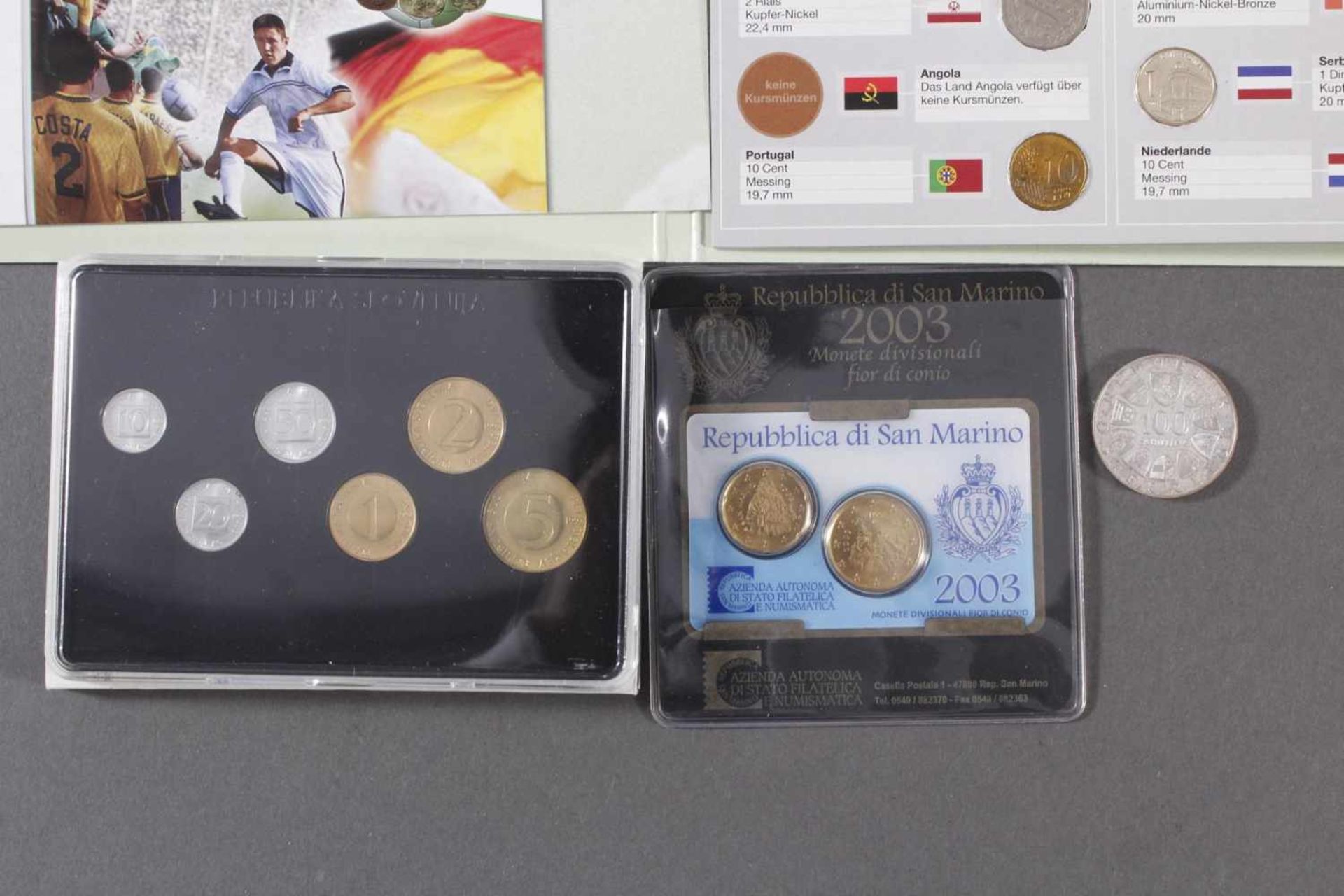 Sammlung Münzen und Medaillen.1 Medaille Garnisonskirche Potsdam, 925er Silber. 1x 100 Schilling 200 - Bild 4 aus 5
