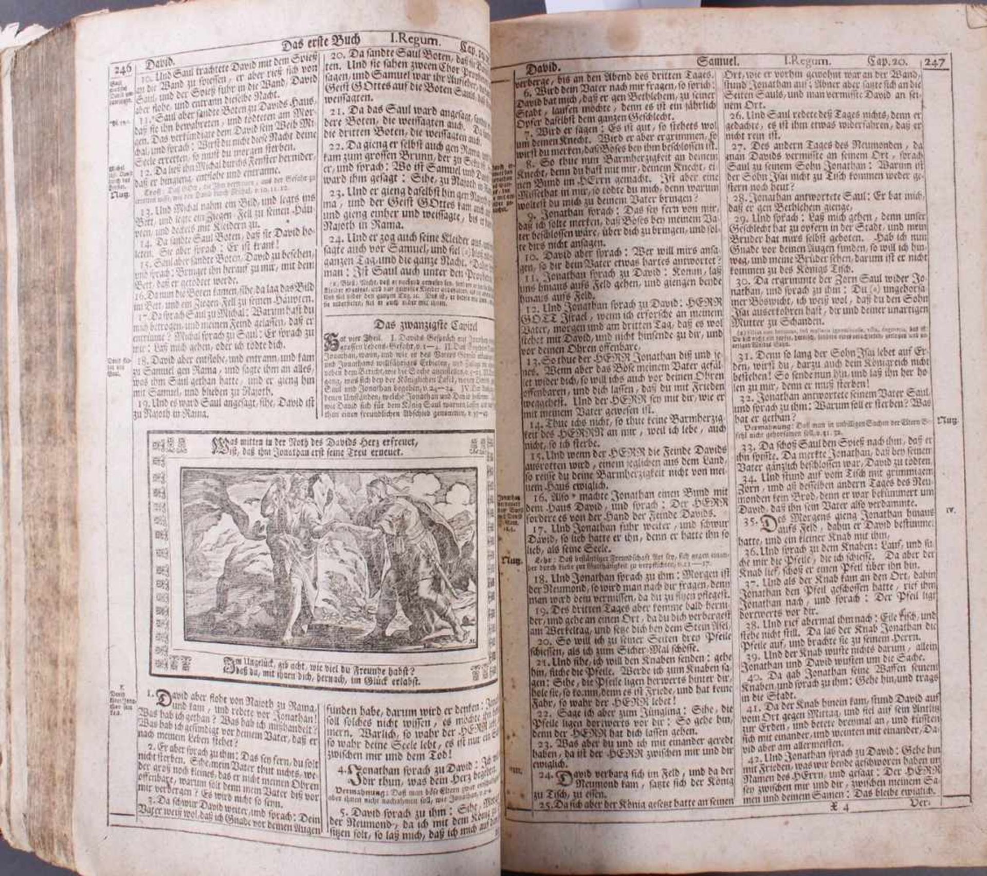 Luther Bibel, 18. Jahrhundert"Biblia, das ist die ganze Heilige Schrift des Alten und Neuen - Image 8 of 12