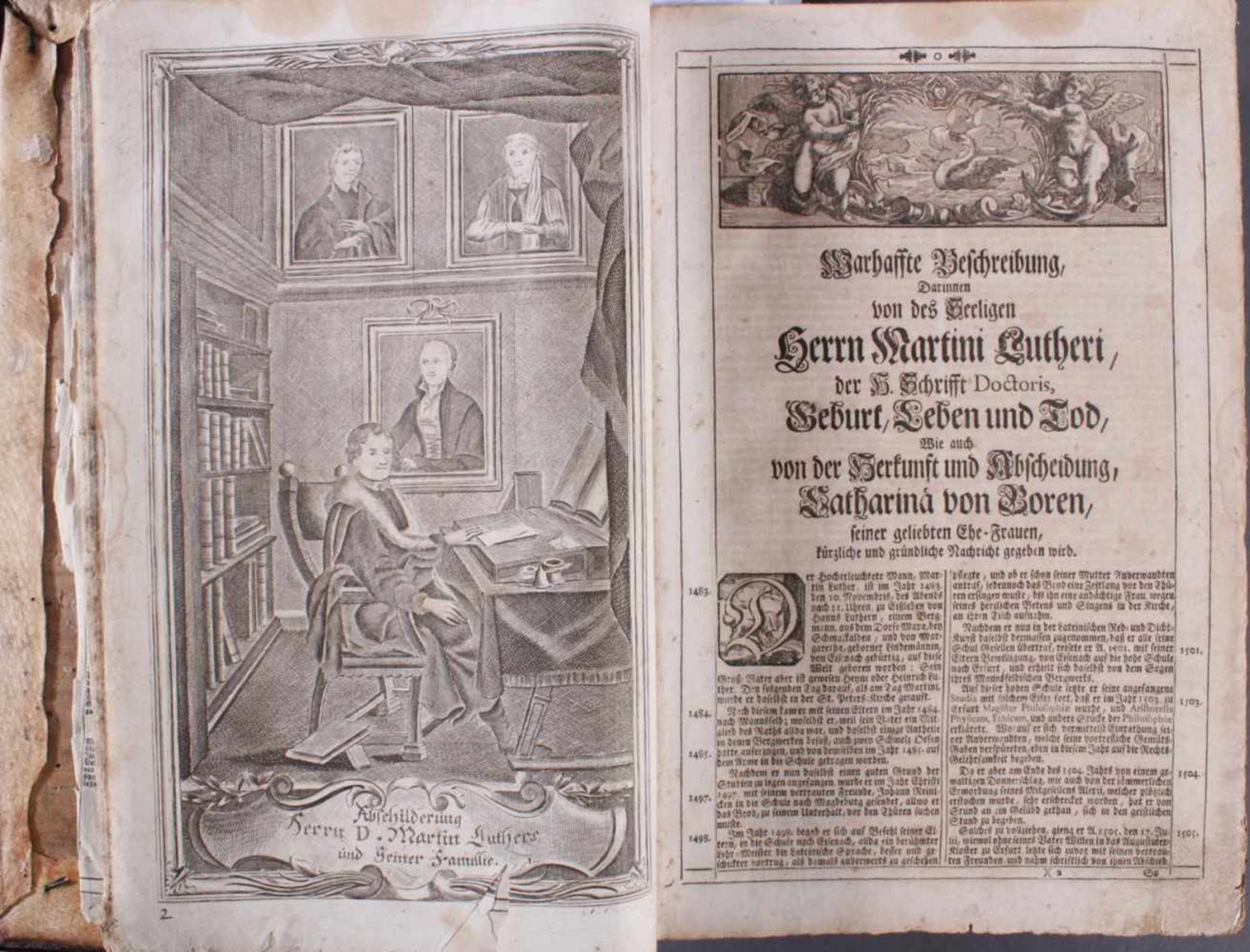 Luther Bibel, 18. Jahrhundert"Biblia, das ist die ganze Heilige Schrift des Alten und Neuen - Bild 4 aus 12